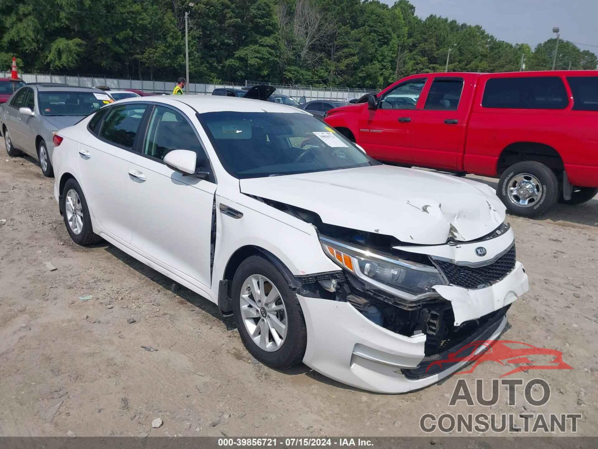KIA OPTIMA 2016 - 5XXGT4L3XGG054742