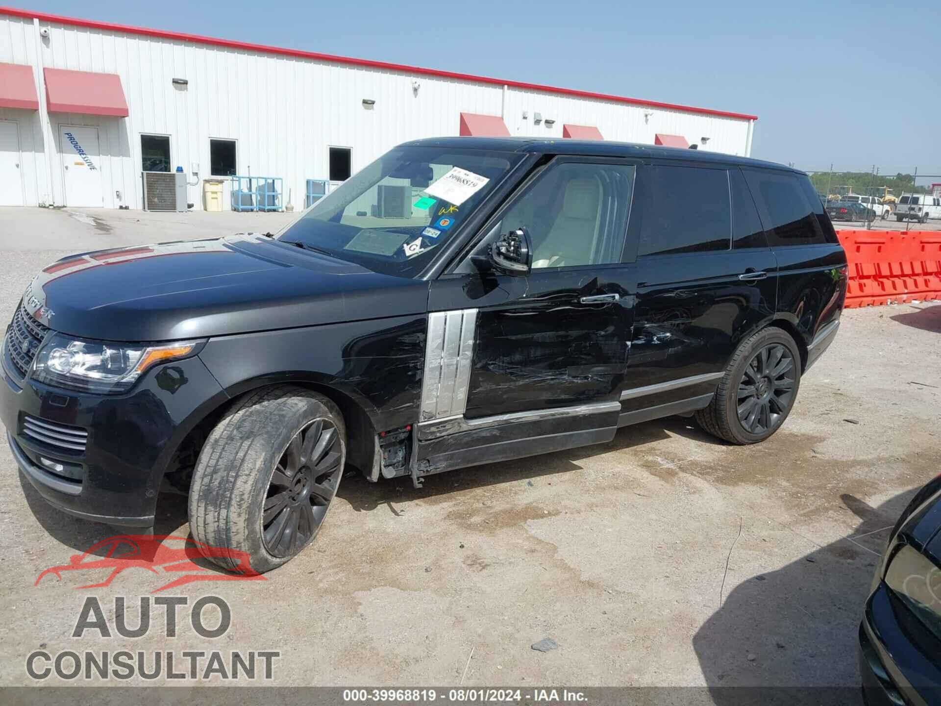 LAND ROVER RANGE ROVER 2016 - SALGV3EF6GA313260