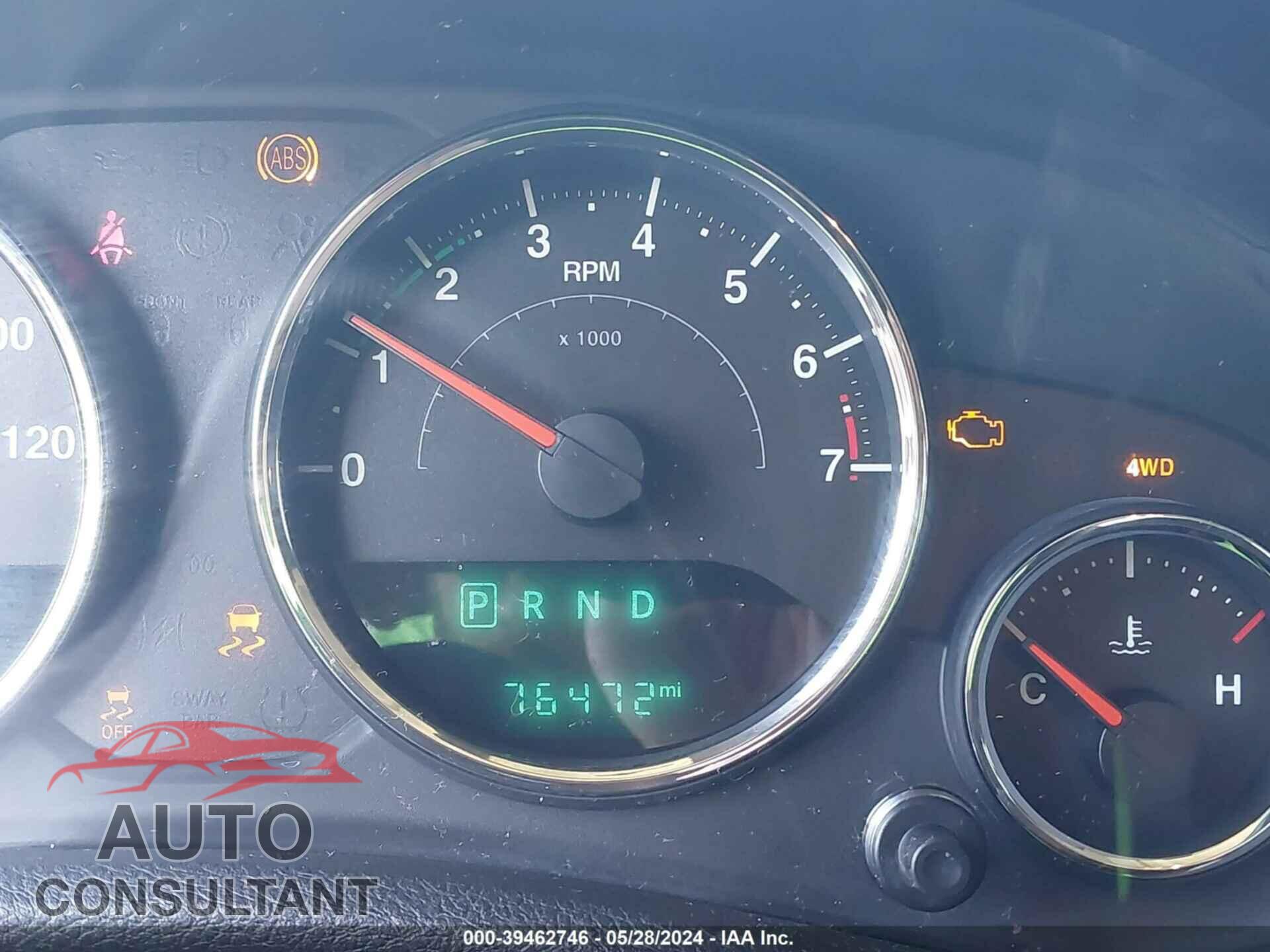 JEEP WRANGLER 2017 - 1C4AJWBG3HL579994