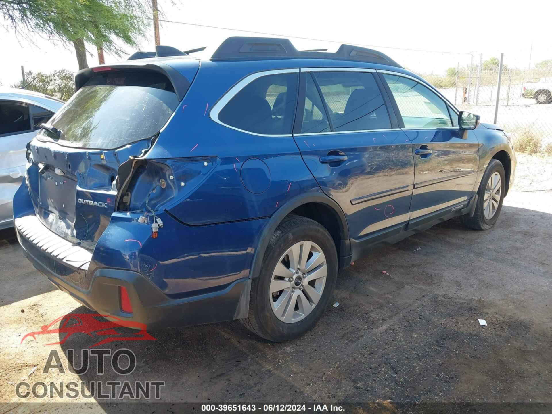 SUBARU OUTBACK 2019 - 4S4BSAHC3K3203226
