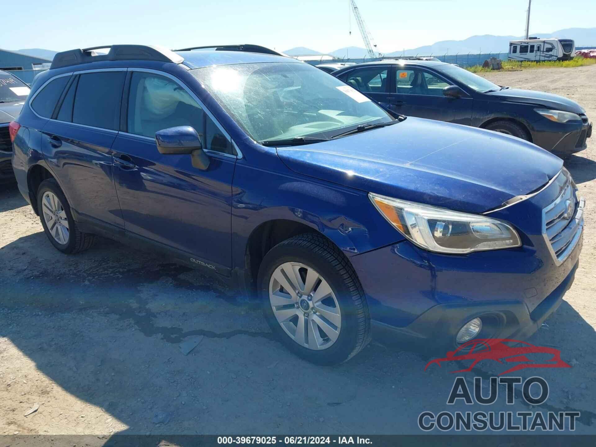 SUBARU OUTBACK 2017 - 4S4BSACC9H3287164