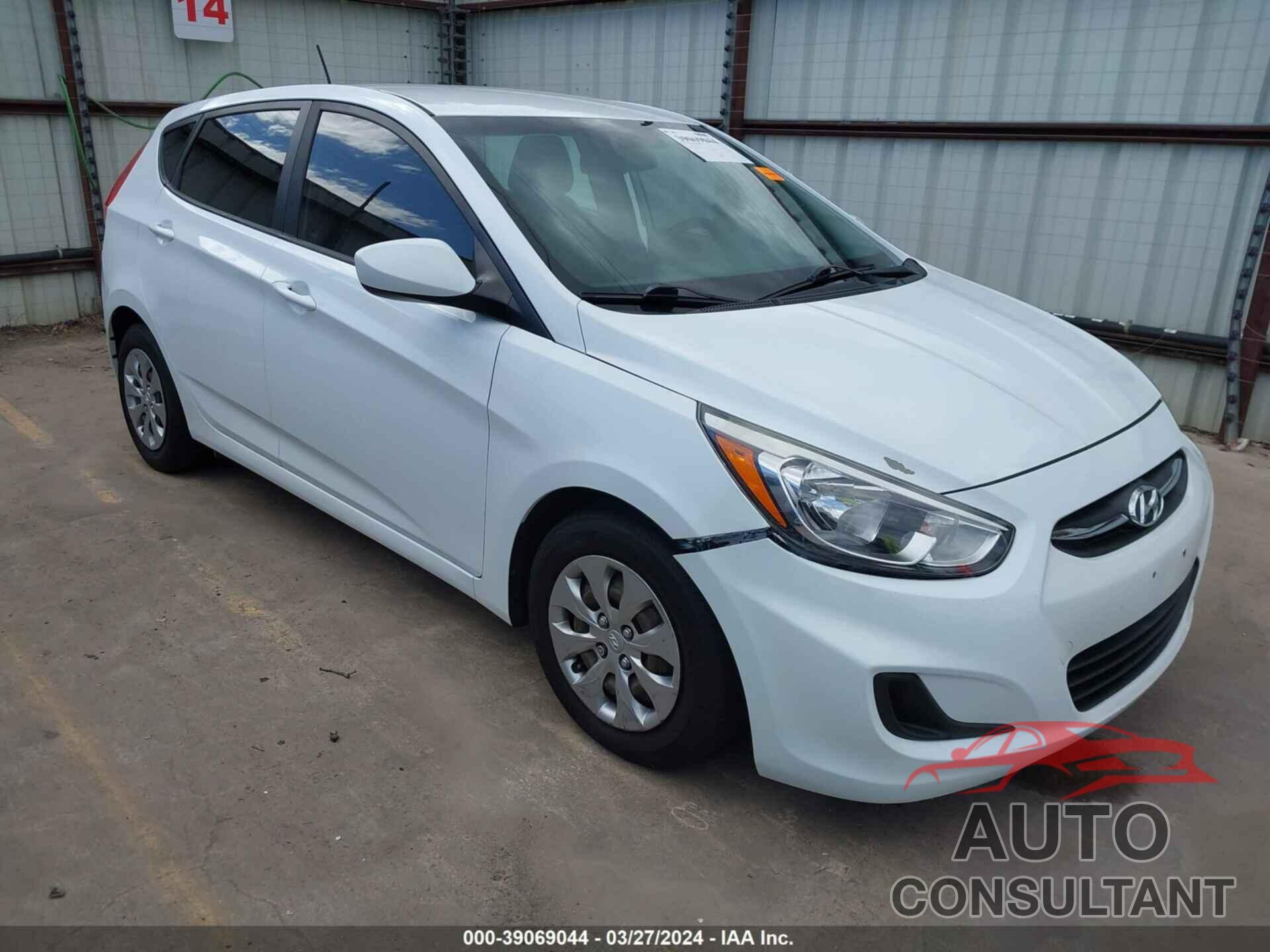 HYUNDAI ACCENT 2017 - KMHCT5AE6HU310682