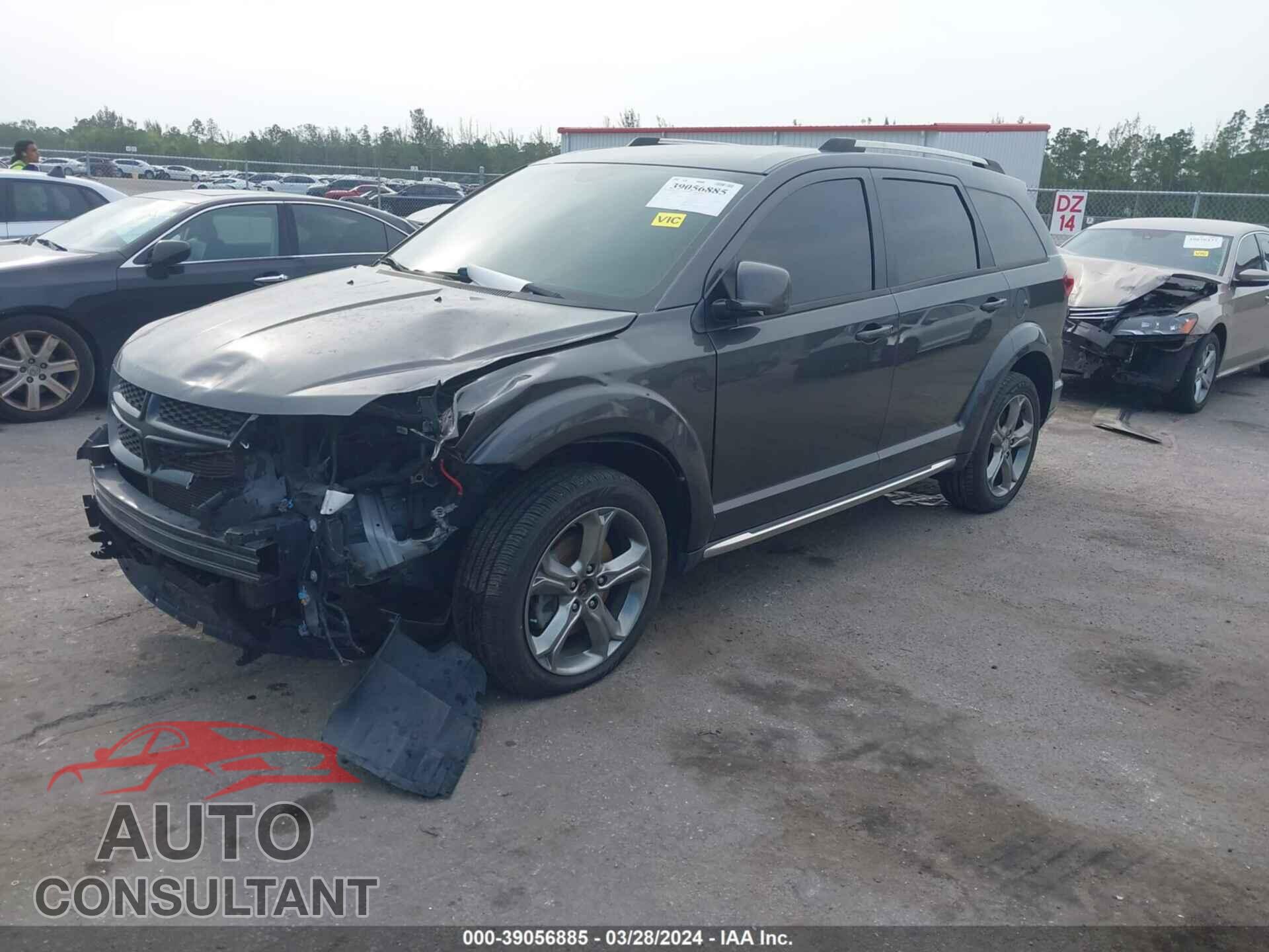 DODGE JOURNEY 2017 - 3C4PDDGG2HT583134