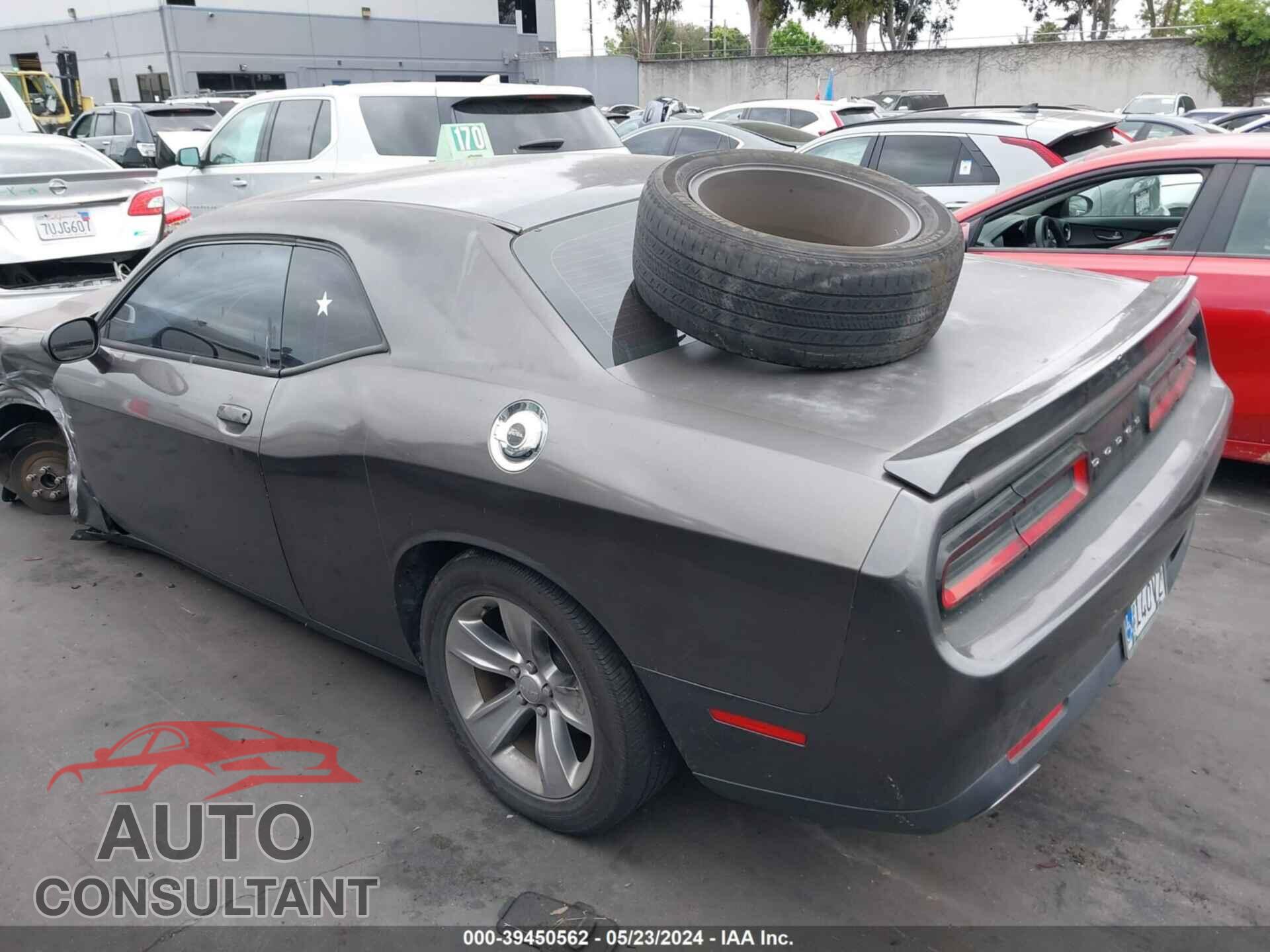 DODGE CHALLENGER 2016 - 2C3CDZAG0GH209976