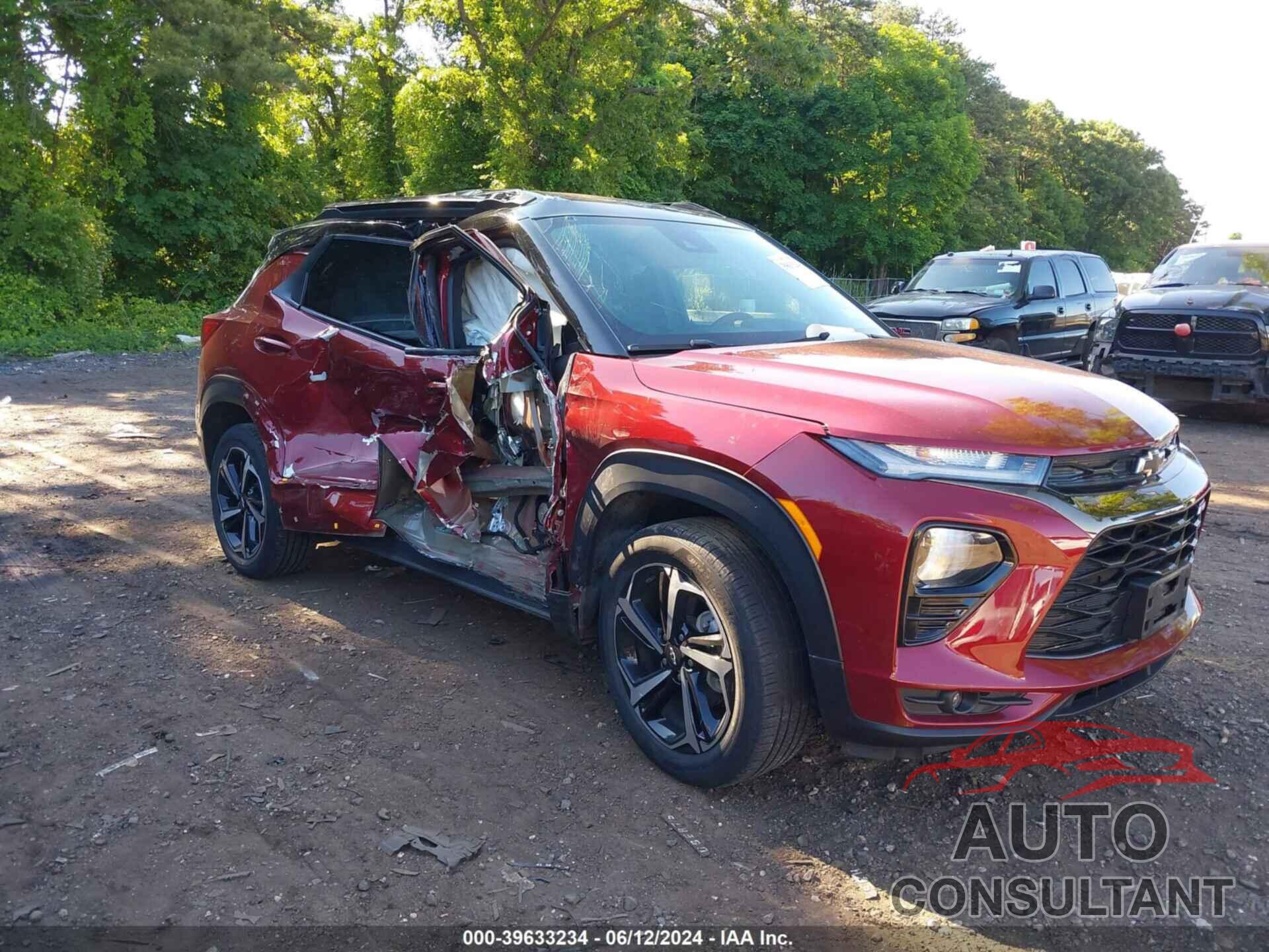 CHEVROLET TRAILBLAZER 2022 - KL79MUSLXNB056627