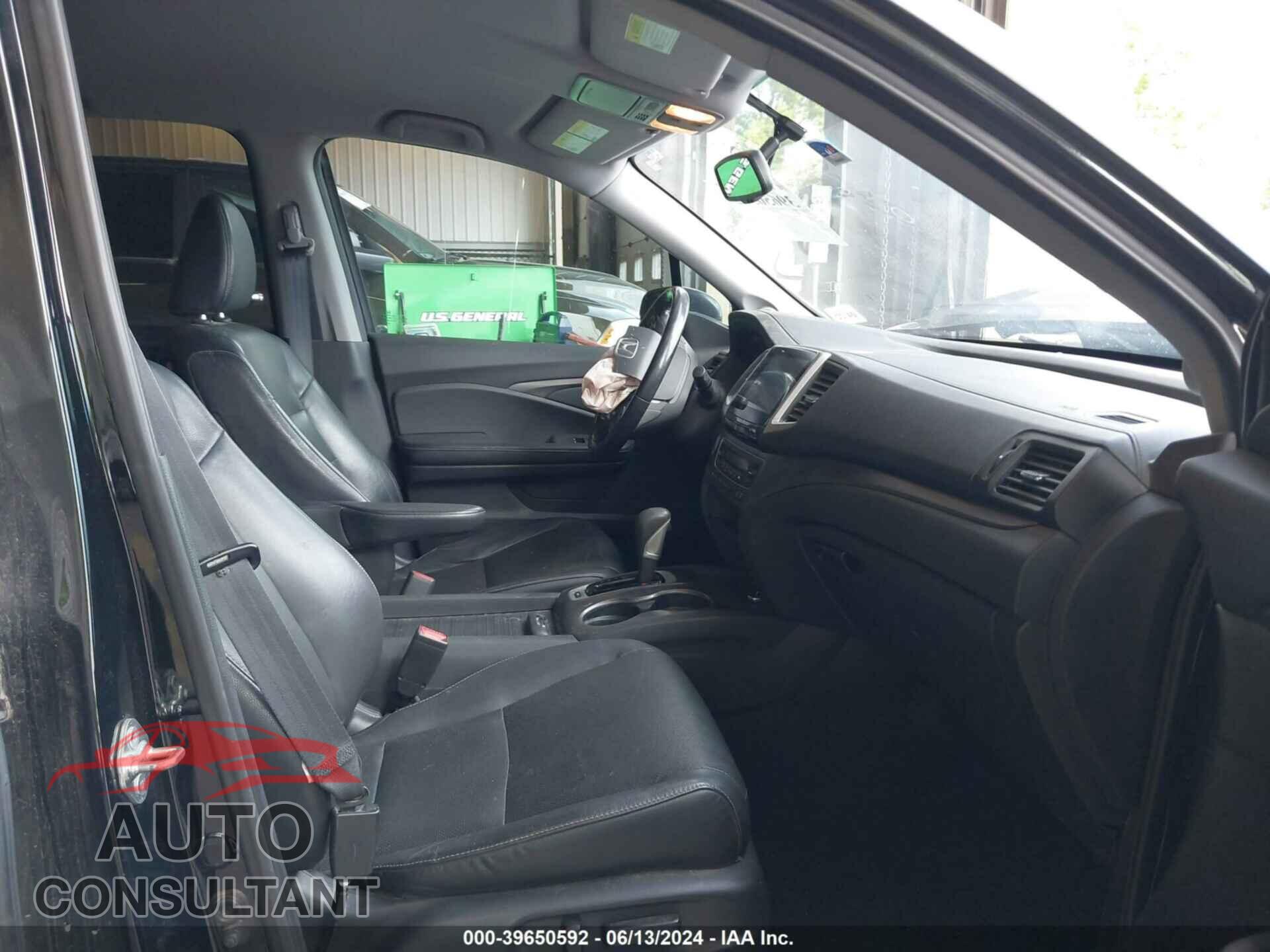 HONDA RIDGELINE 2017 - 5FPYK2F62HB006696