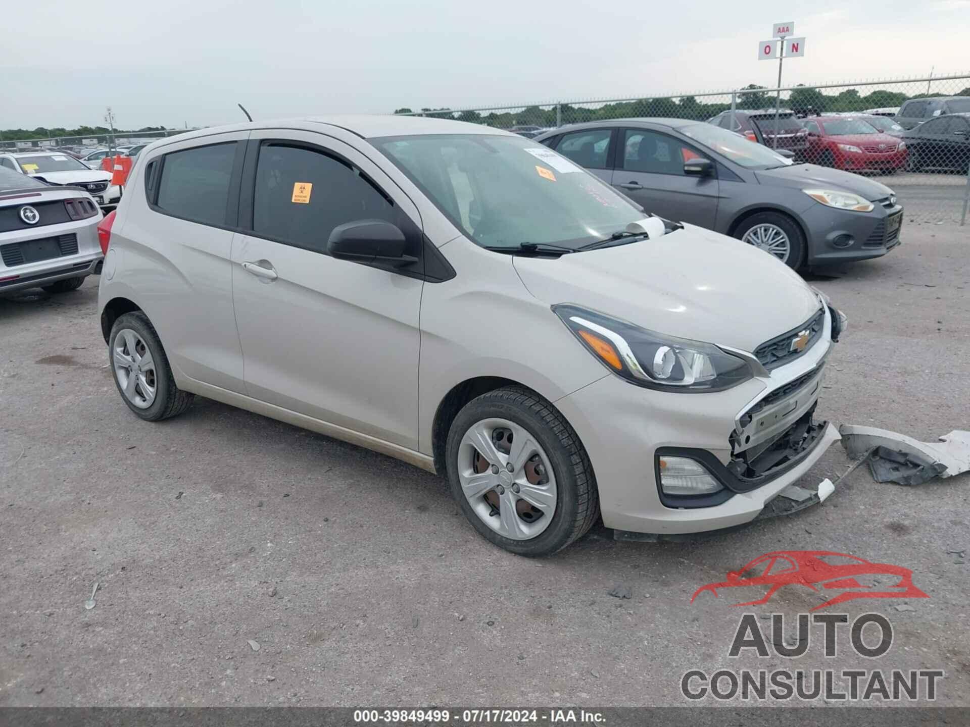 CHEVROLET SPARK 2019 - KL8CB6SA0KC726726