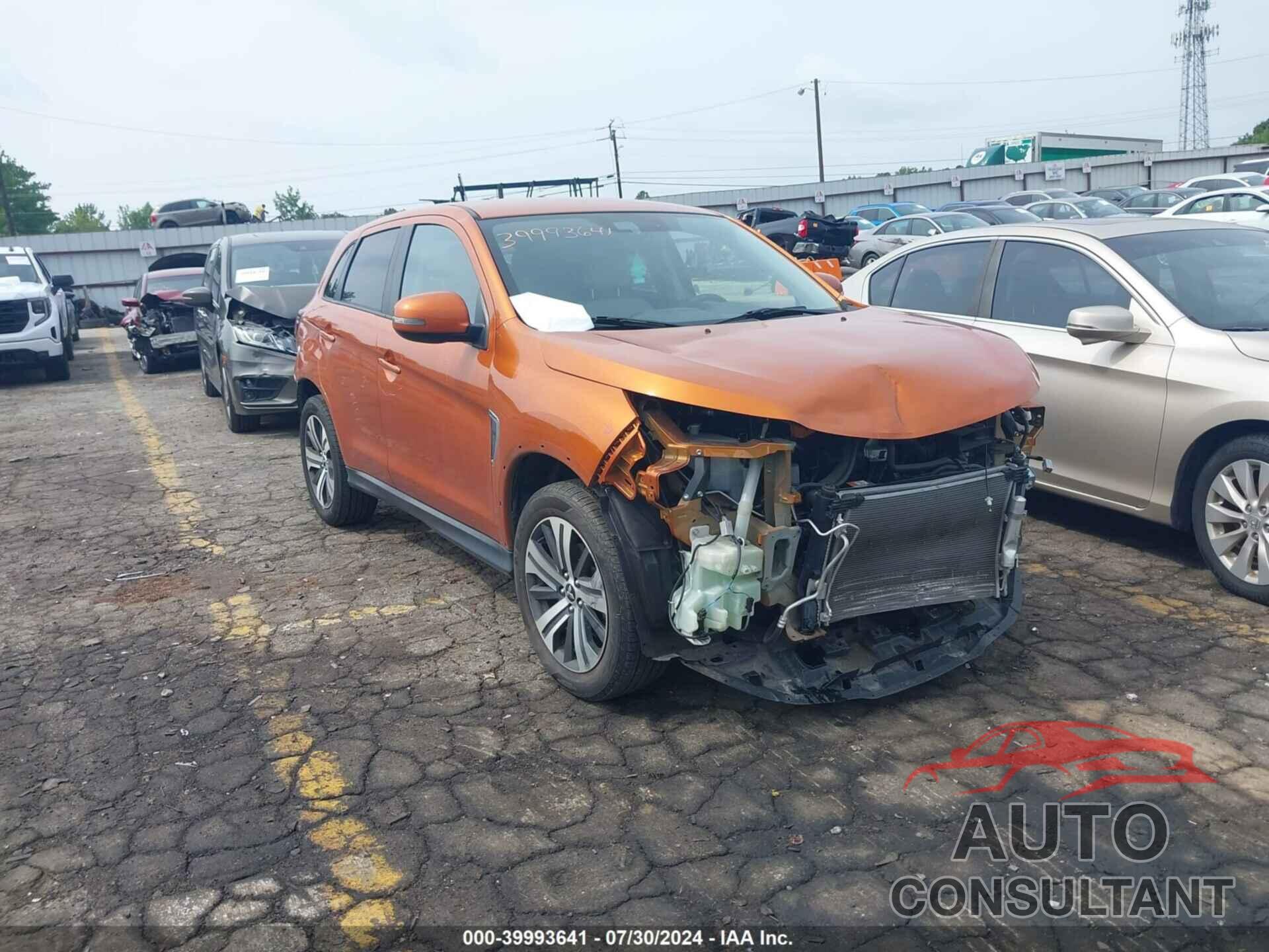 MITSUBISHI OUTLANDER SPORT 2021 - JA4APVAU3MU020864