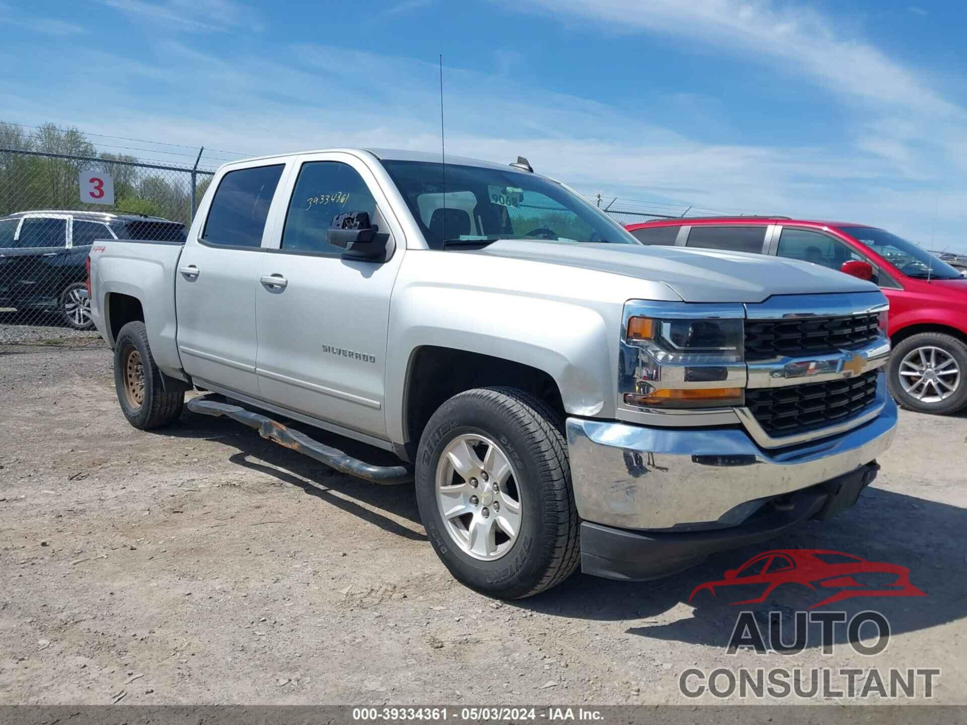 CHEVROLET SILVERADO 1500 2016 - 3GCUKRECXGG184680