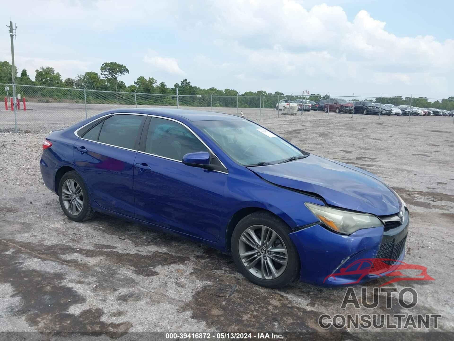 TOYOTA CAMRY 2016 - 4T1BF1FK3GU556808