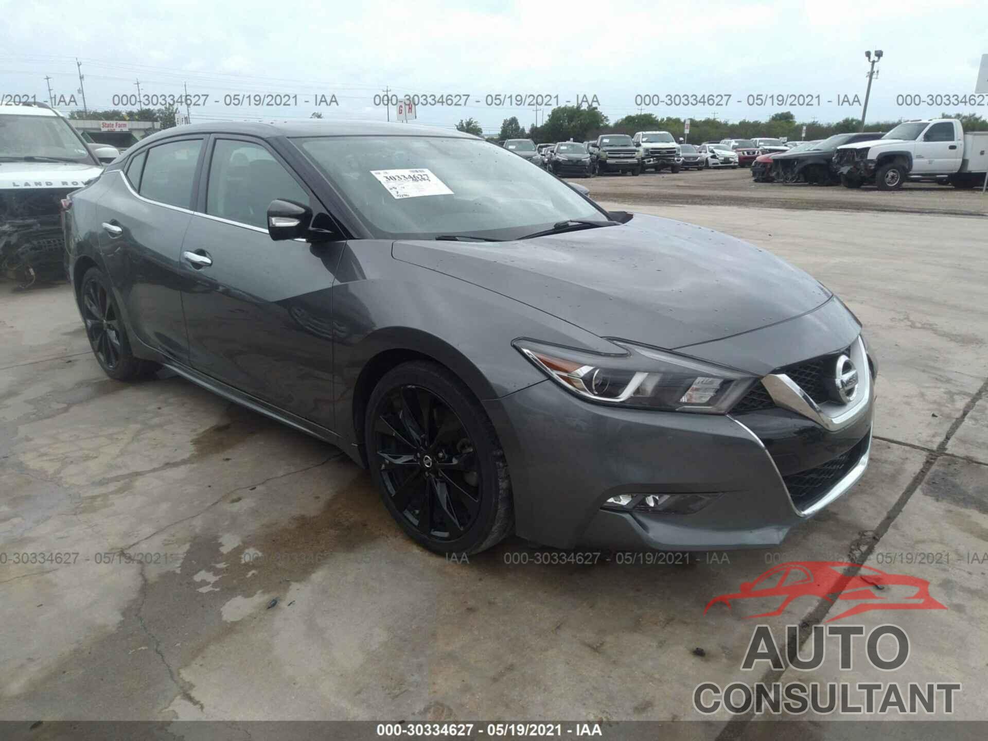 NISSAN MAXIMA 2017 - 1N4AA6AP6HC456407