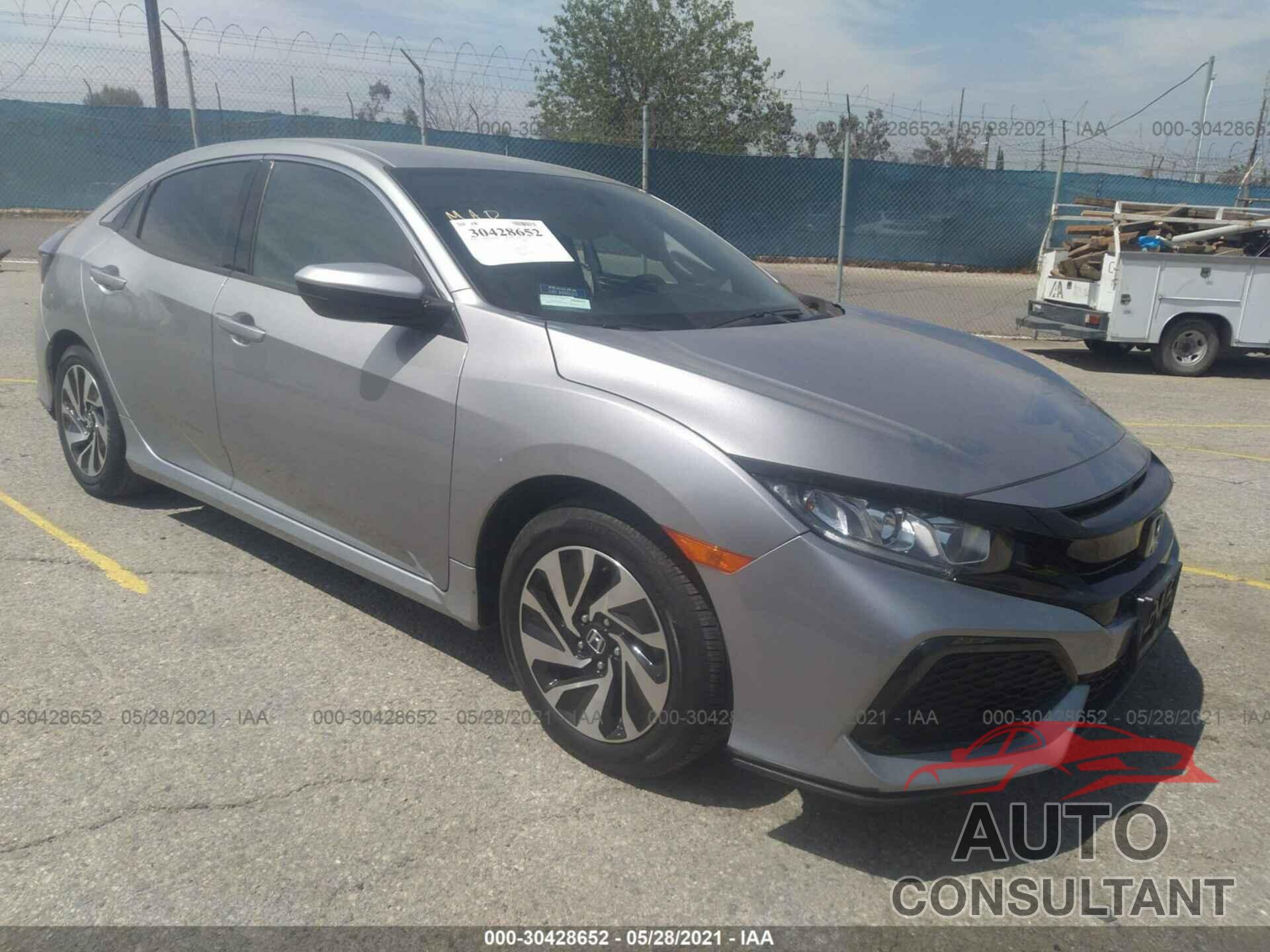 HONDA CIVIC HATCHBACK 2018 - SHHFK7H28JU404135