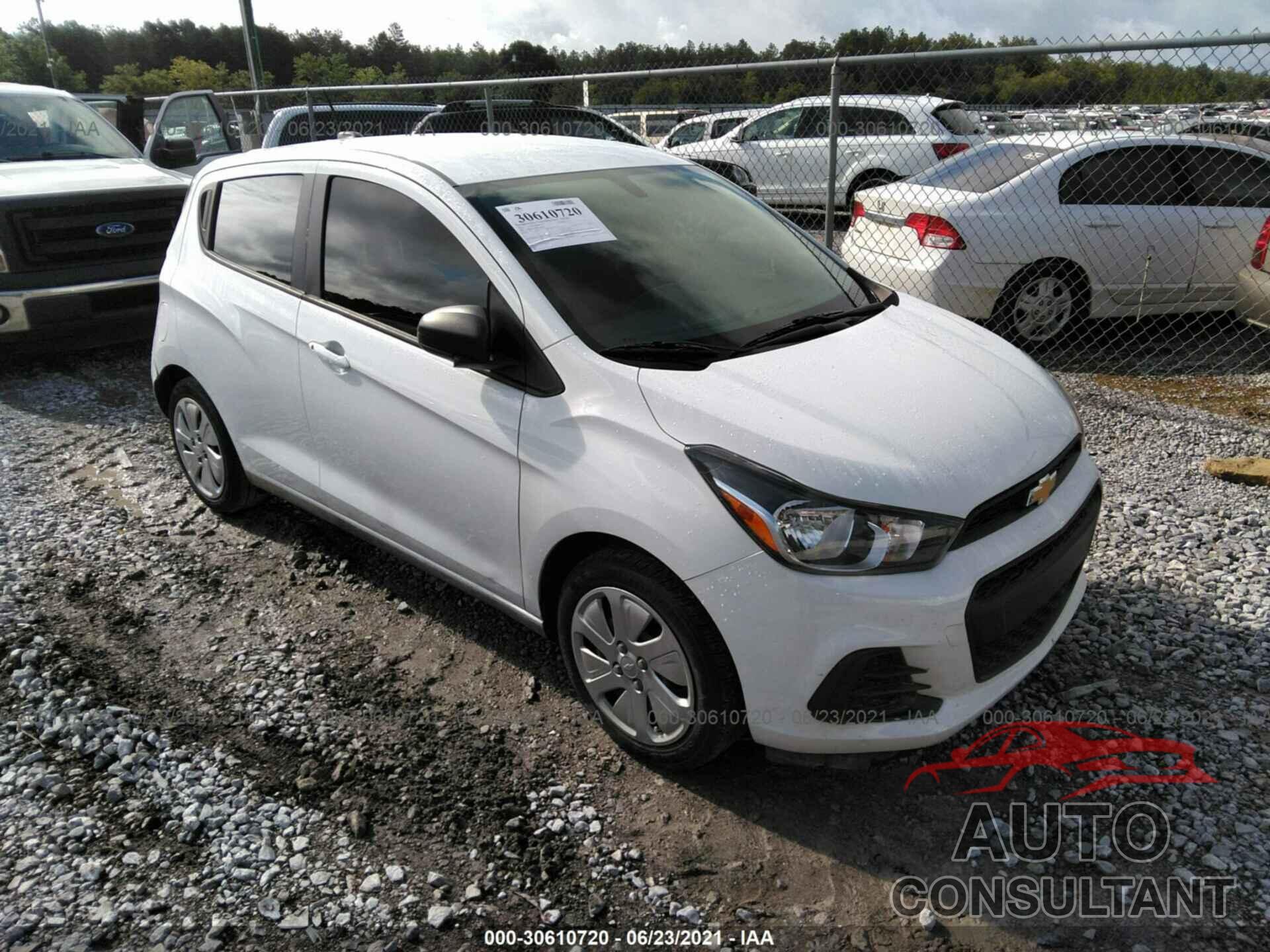 CHEVROLET SPARK 2016 - KL8CB6SA9GC568409