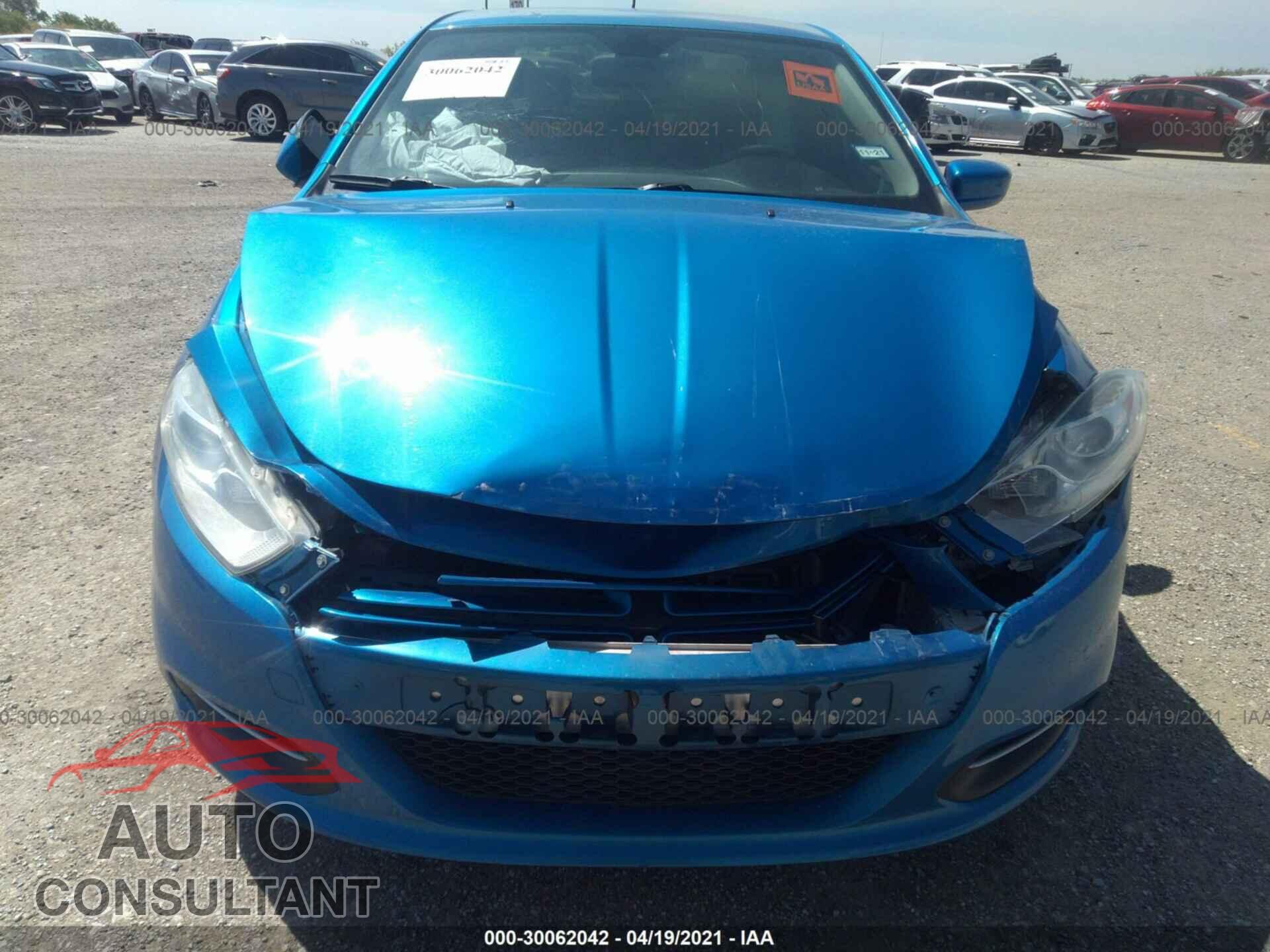 DODGE DART 2016 - 1C3CDFAA7GD531540