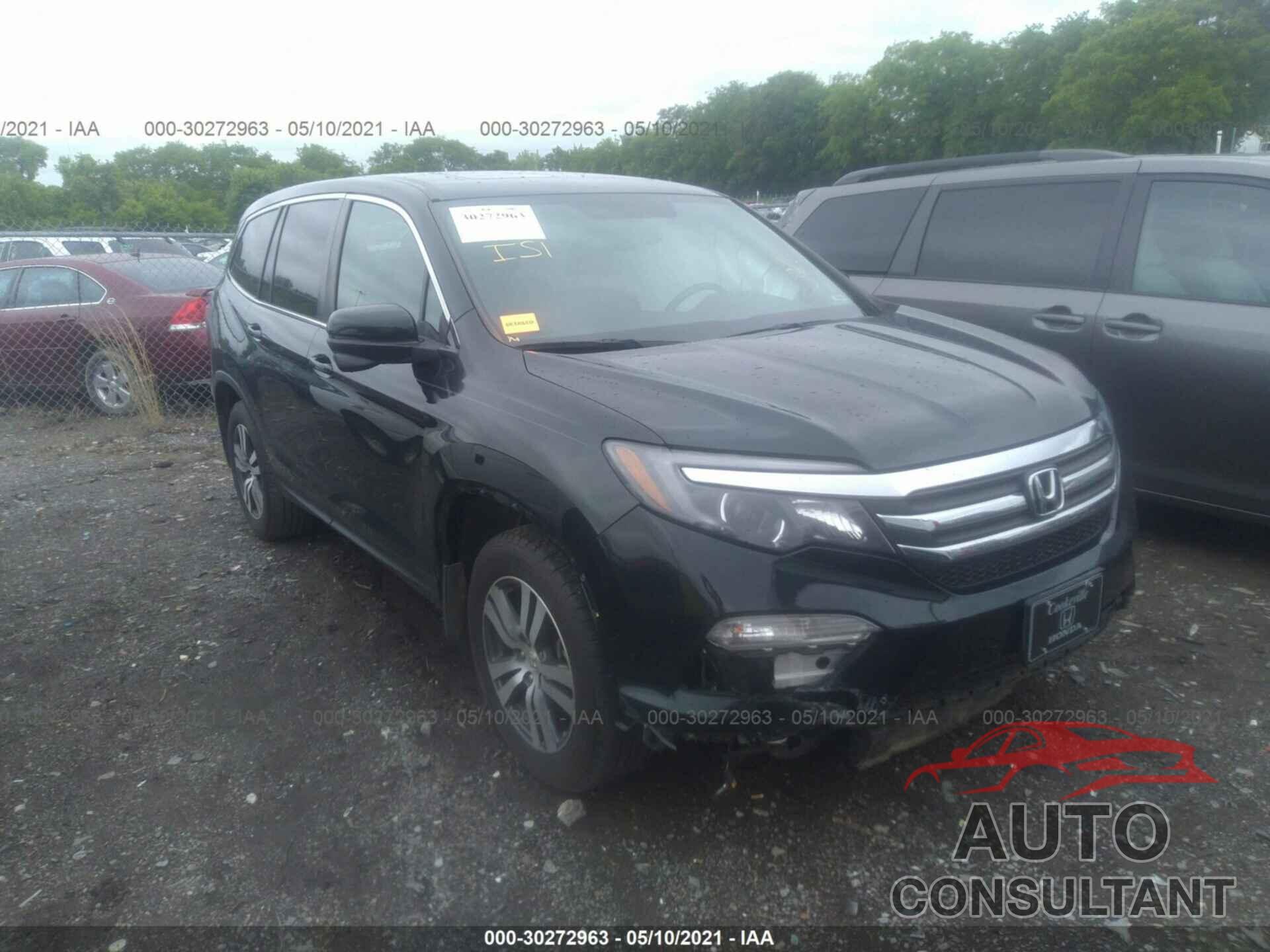 HONDA PILOT 2016 - 5FNYF5H7XGB052392