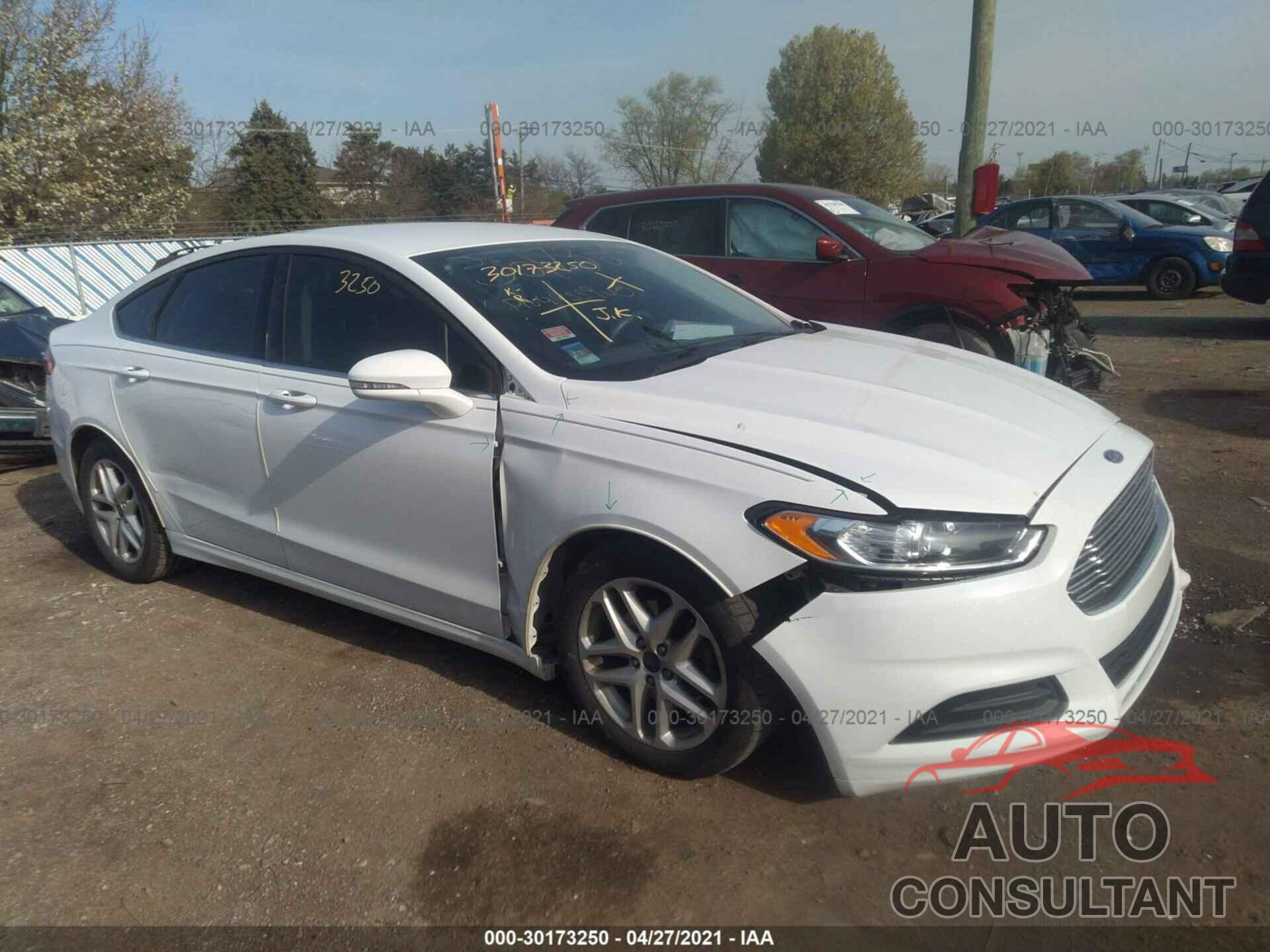 FORD FUSION 2016 - 3FA6P0H7XGR238137