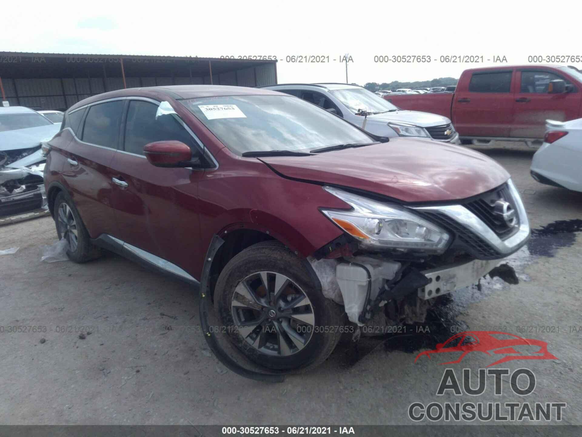 NISSAN MURANO 2016 - 5N1AZ2MGXGN155208