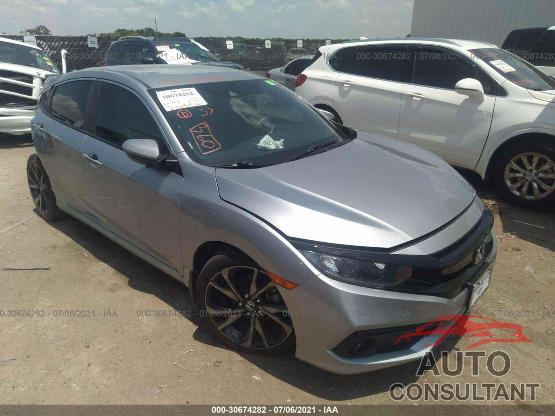 HONDA CIVIC SEDAN 2019 - 2HGFC2F81KH522890