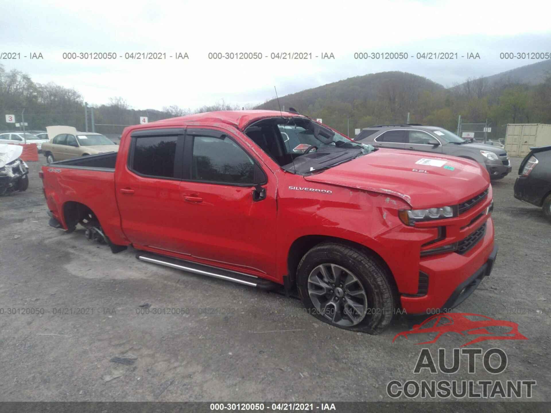 CHEVROLET SILVERADO 1500 2020 - 3GCUYEEL0LG437345