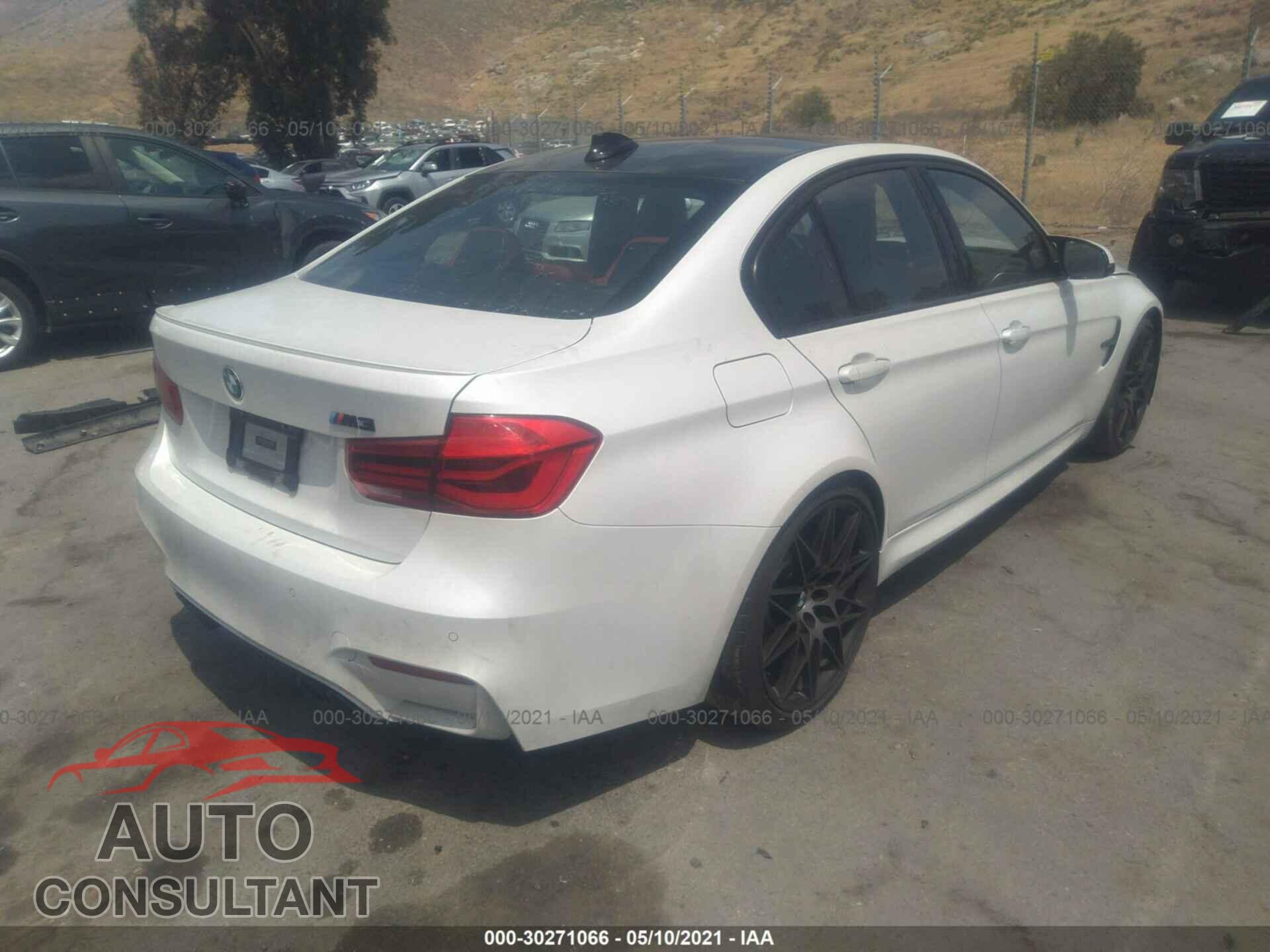 BMW M3 2018 - WBS8M9C51J5J79438