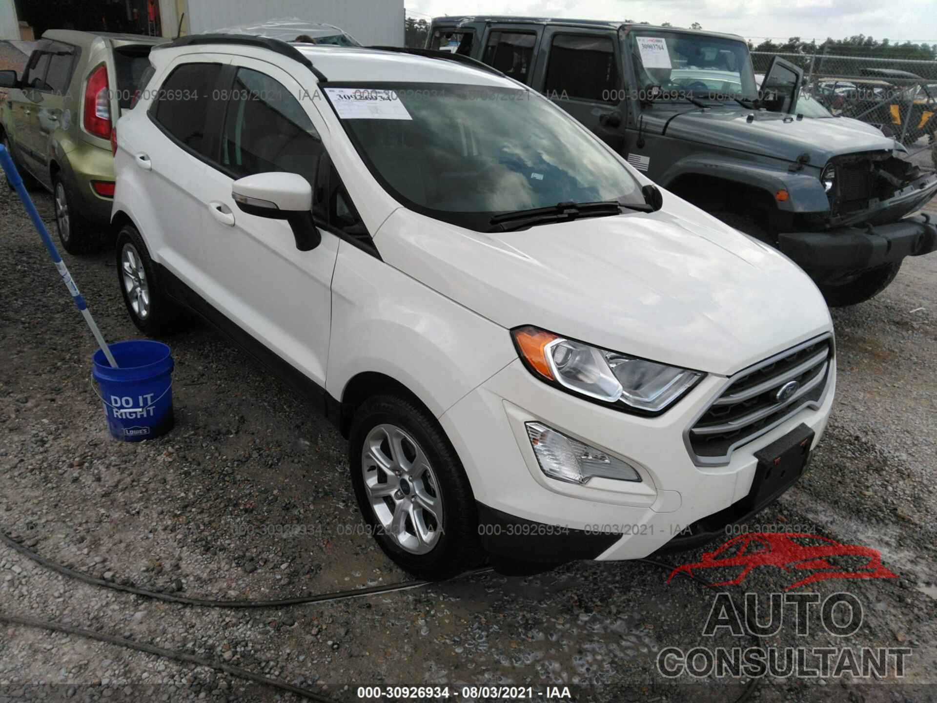 FORD ECOSPORT 2020 - MAJ3S2GE2LC361467