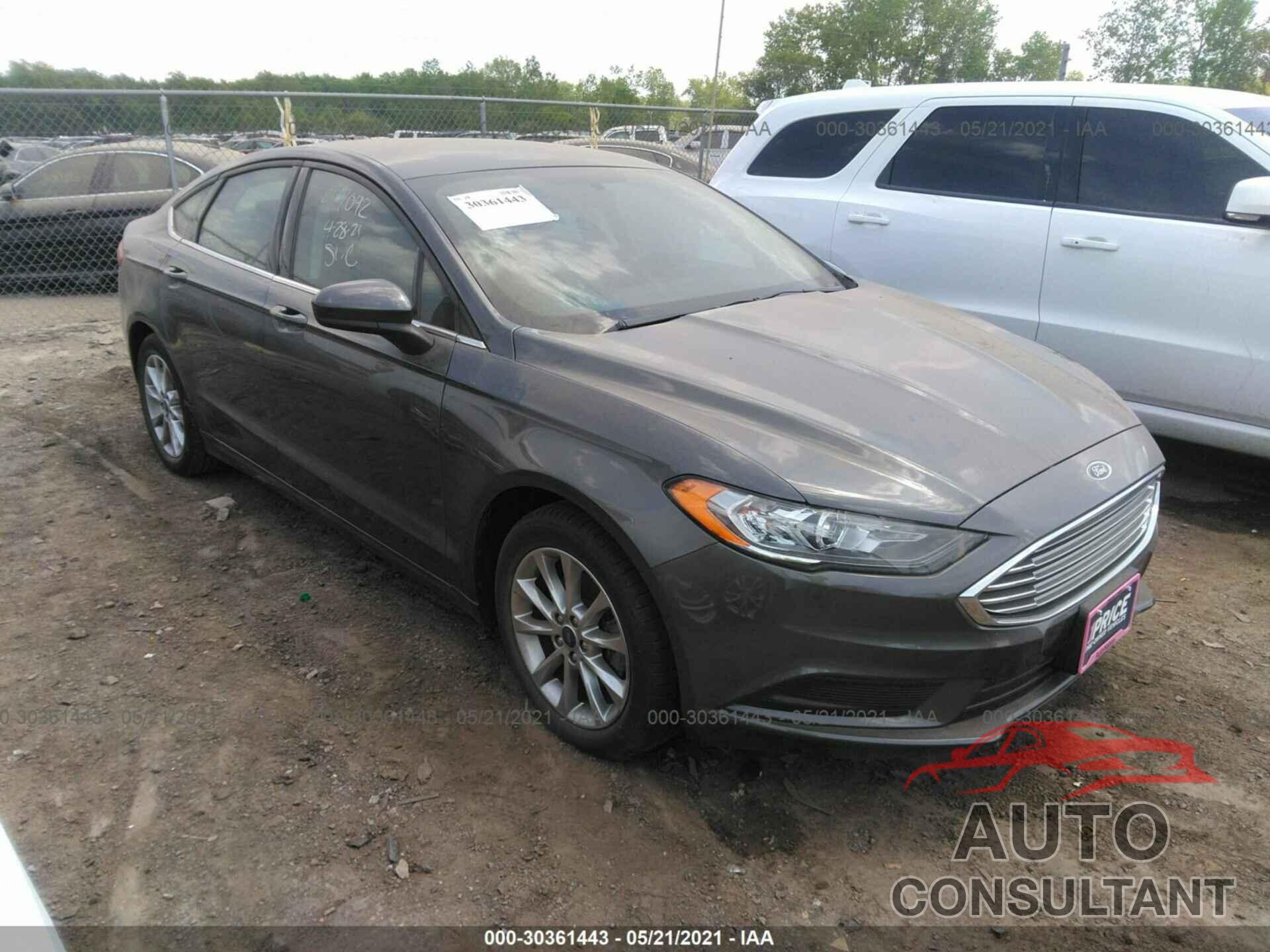 FORD FUSION 2017 - 3FA6P0HD2HR240956