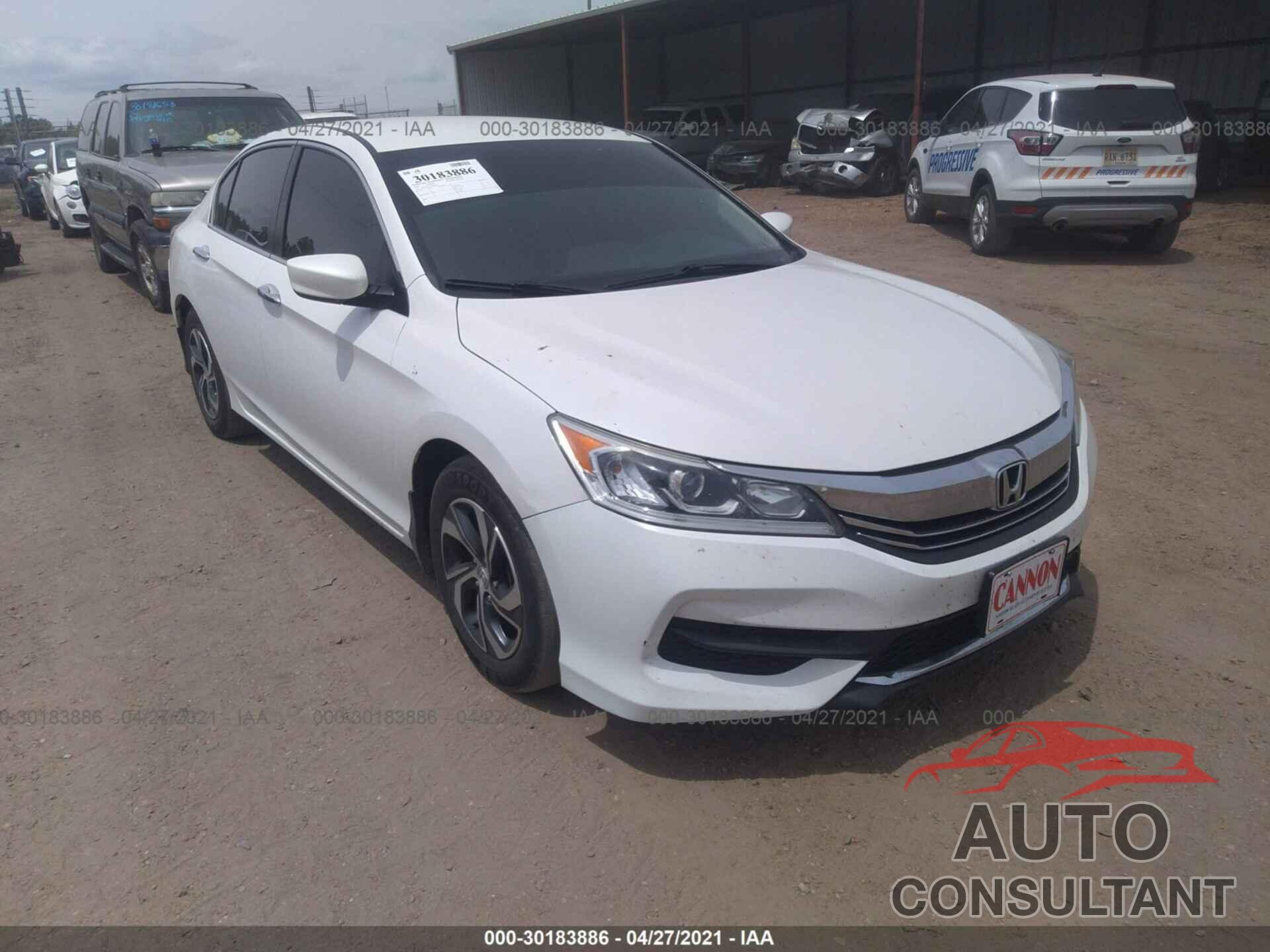 HONDA ACCORD SEDAN 2017 - 1HGCR2F31HA087320