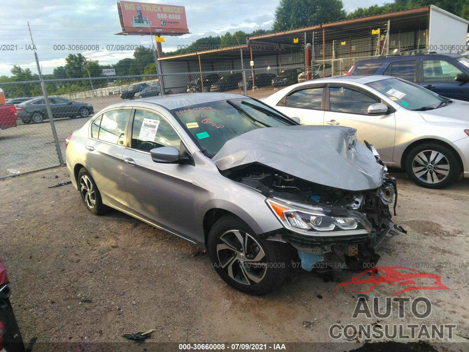 HONDA ACCORD SEDAN 2016 - 1HGCR2F38GA224834