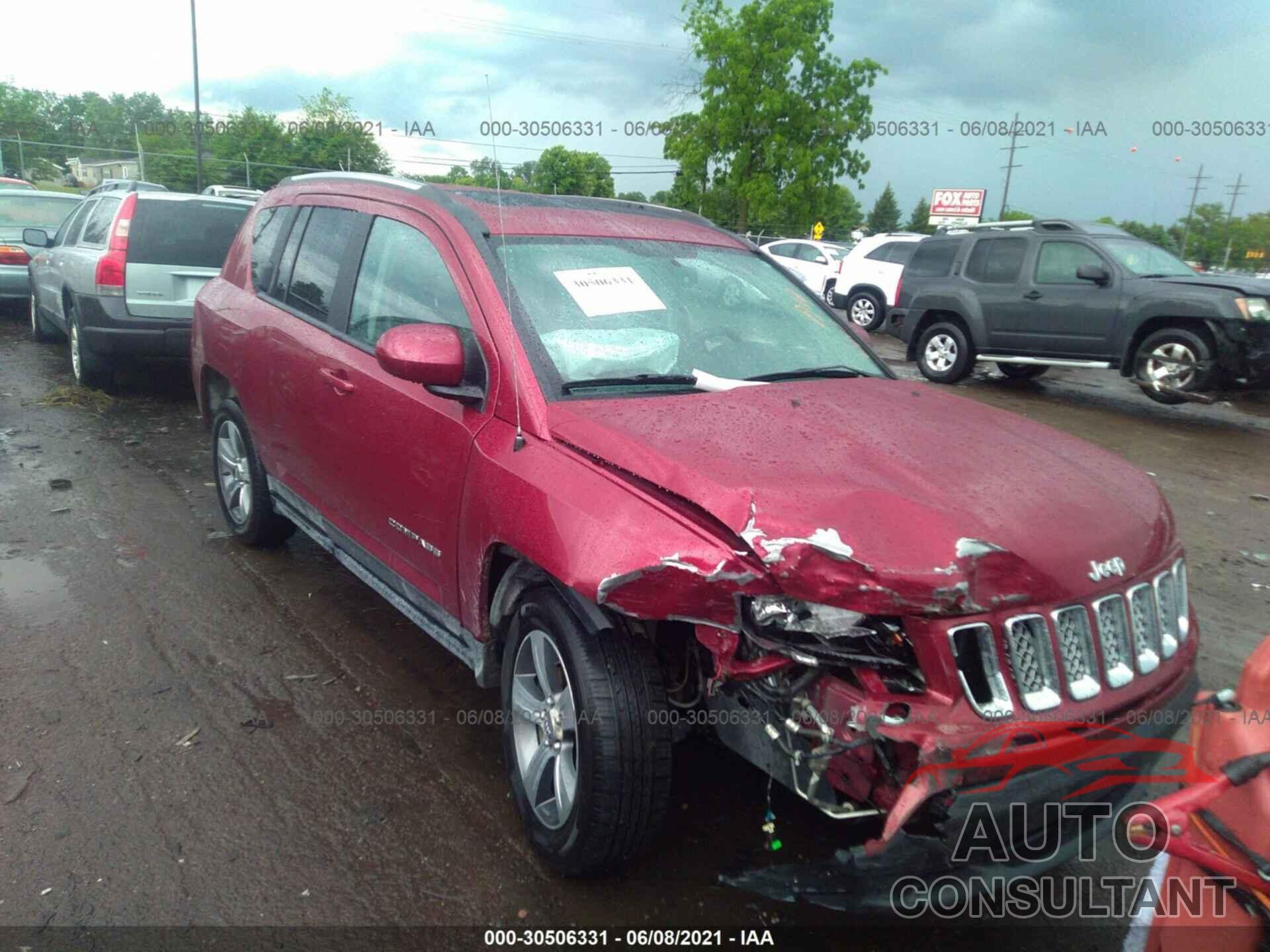 JEEP COMPASS 2016 - 1C4NJCEA5GD720113