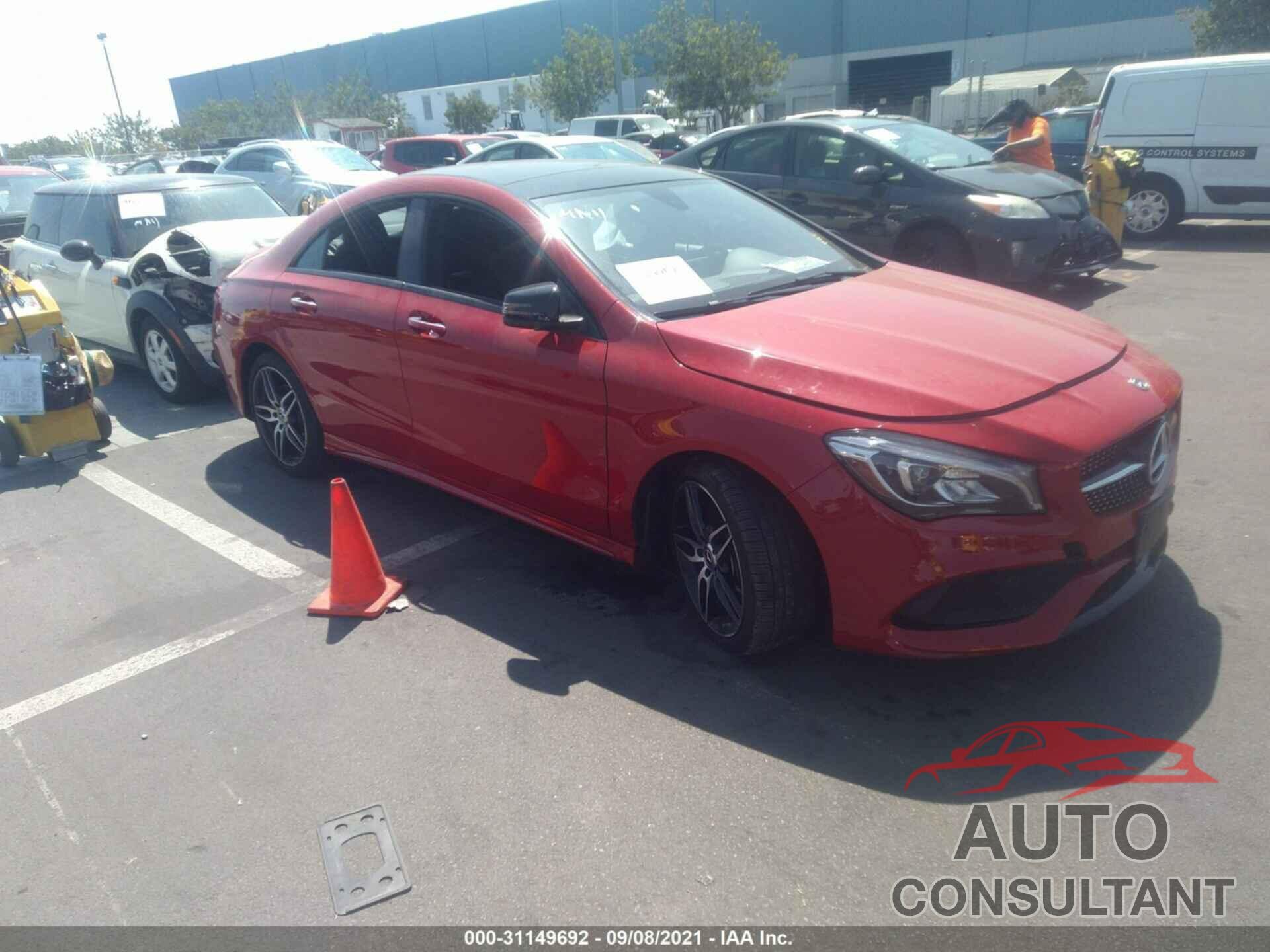 MERCEDES-BENZ CLA 2019 - WDDSJ4EB7KN741796