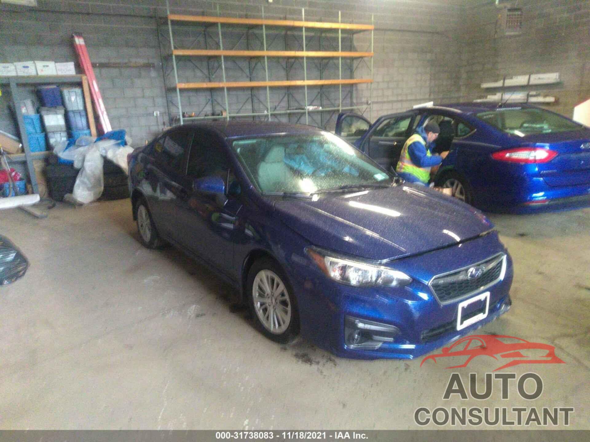 SUBARU IMPREZA 2018 - 4S3GKAB62J3613124