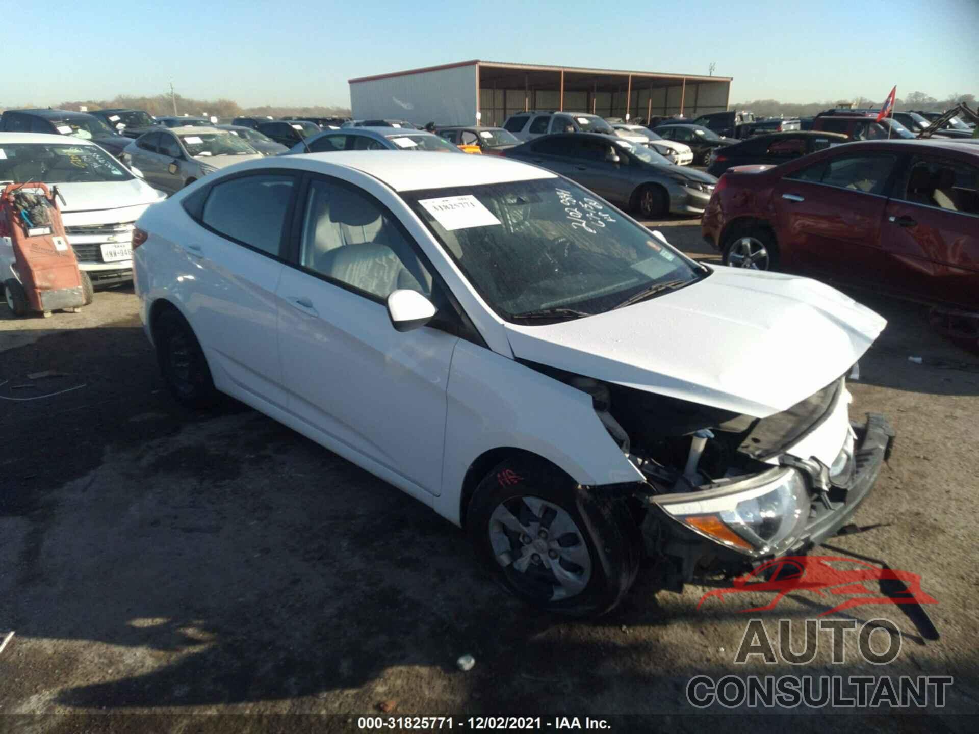 HYUNDAI ACCENT 2016 - KMHCT4AE6GU961710