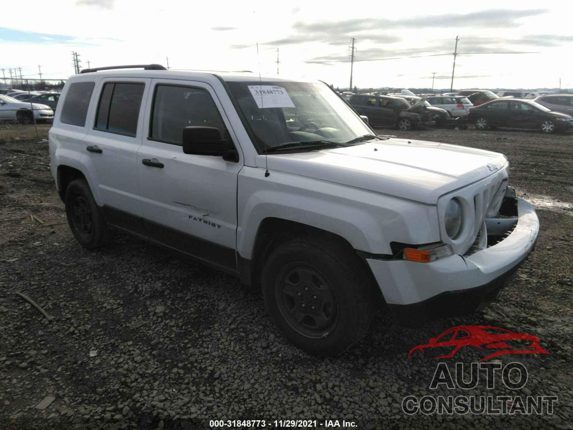 JEEP PATRIOT 2016 - 1C4NJPBA5GD815136