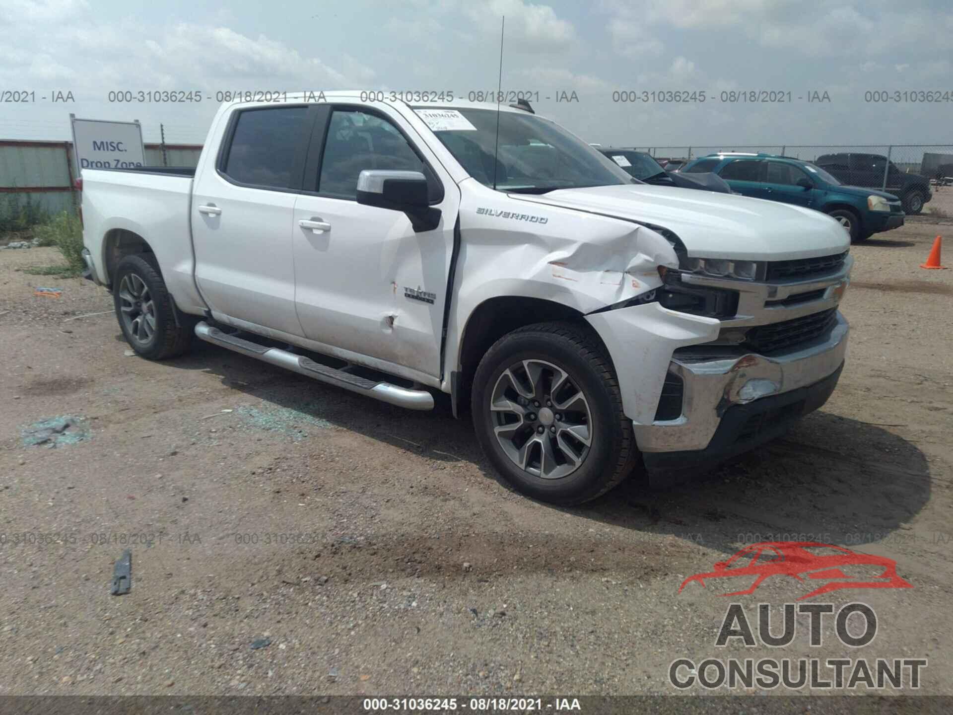 CHEVROLET SILVERADO 1500 2020 - 1GCPWCED4LZ262131