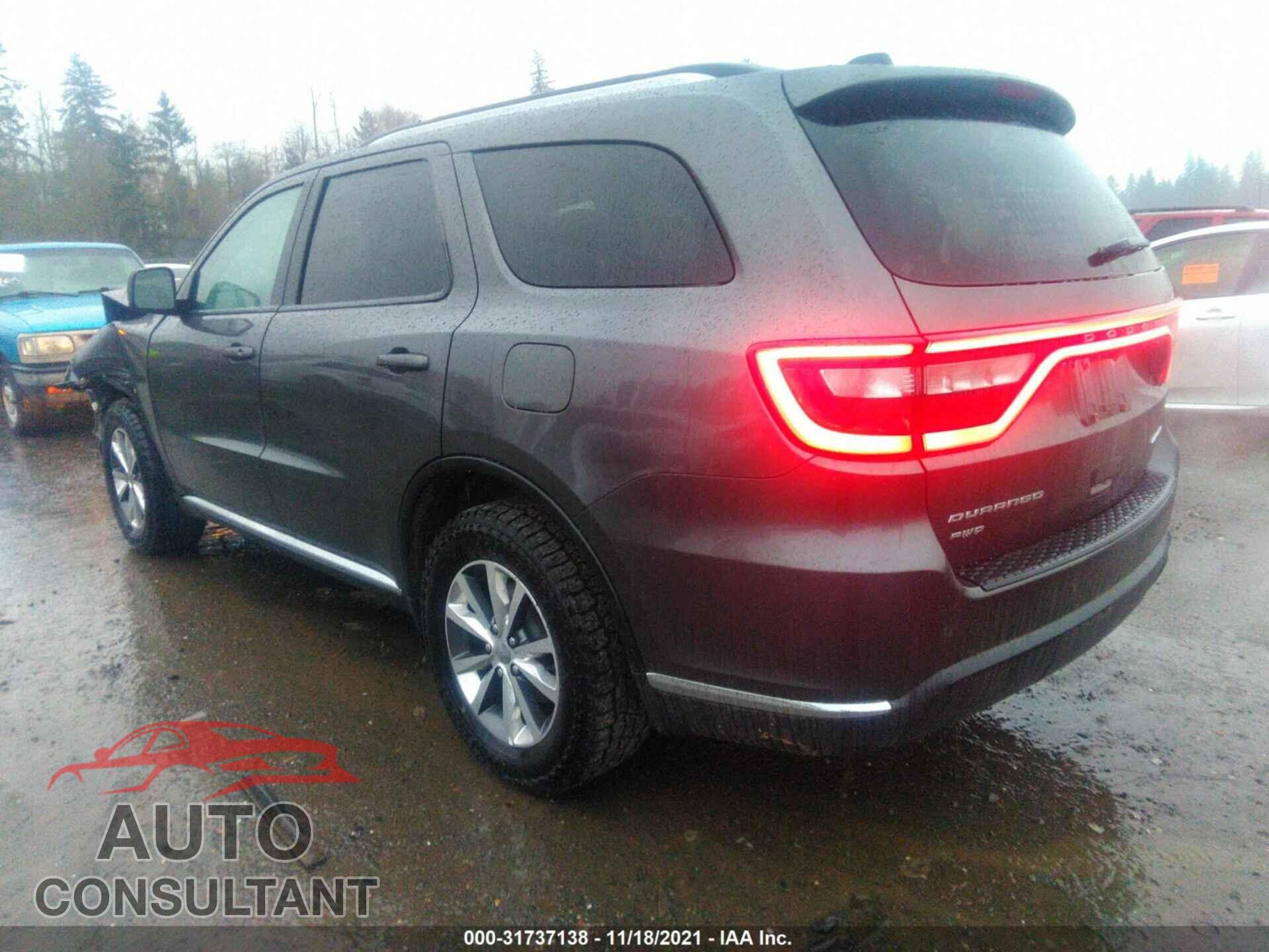DODGE DURANGO 2016 - 1C4RDJDG8GC346816