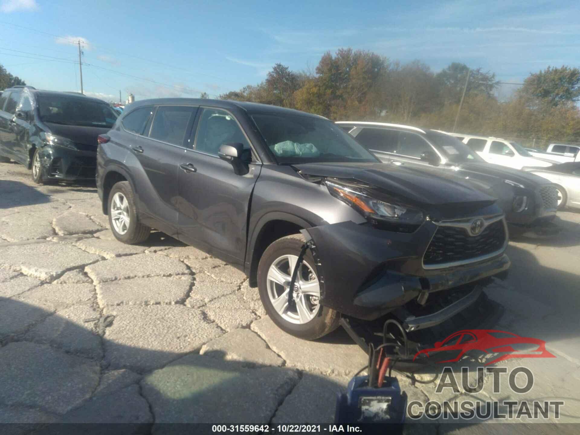 TOYOTA HIGHLANDER 2020 - 5TDCZRBH4LS033434