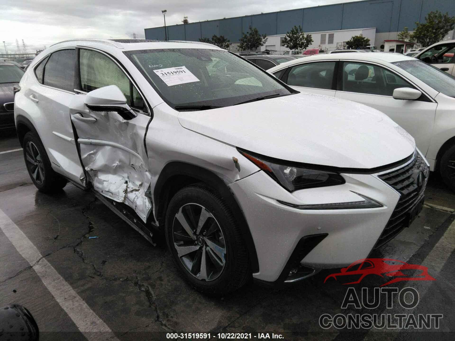 LEXUS NX 2020 - JTJGJRDZ2L5004371