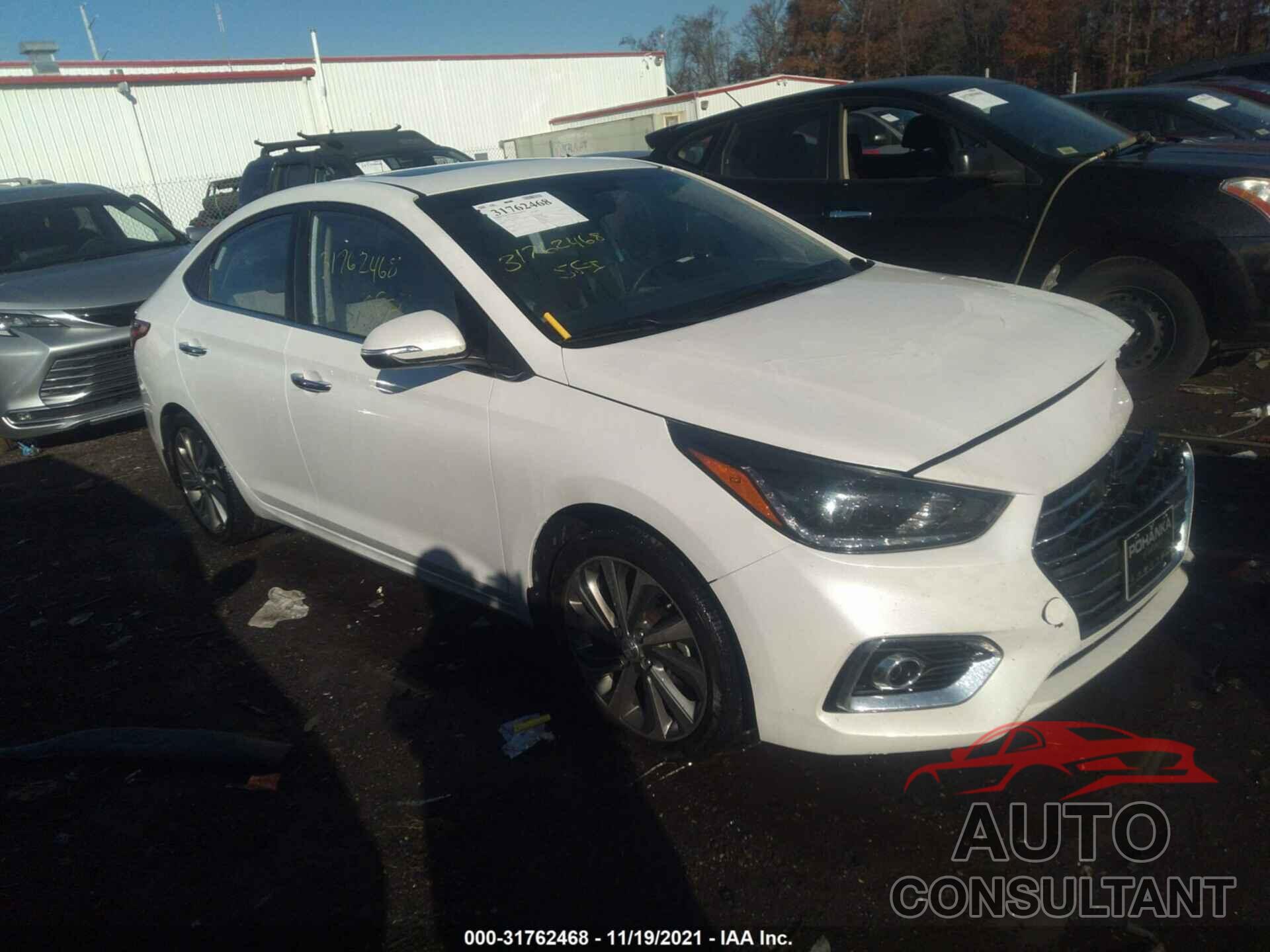 HYUNDAI ACCENT 2018 - 3KPC34A3XJE025856