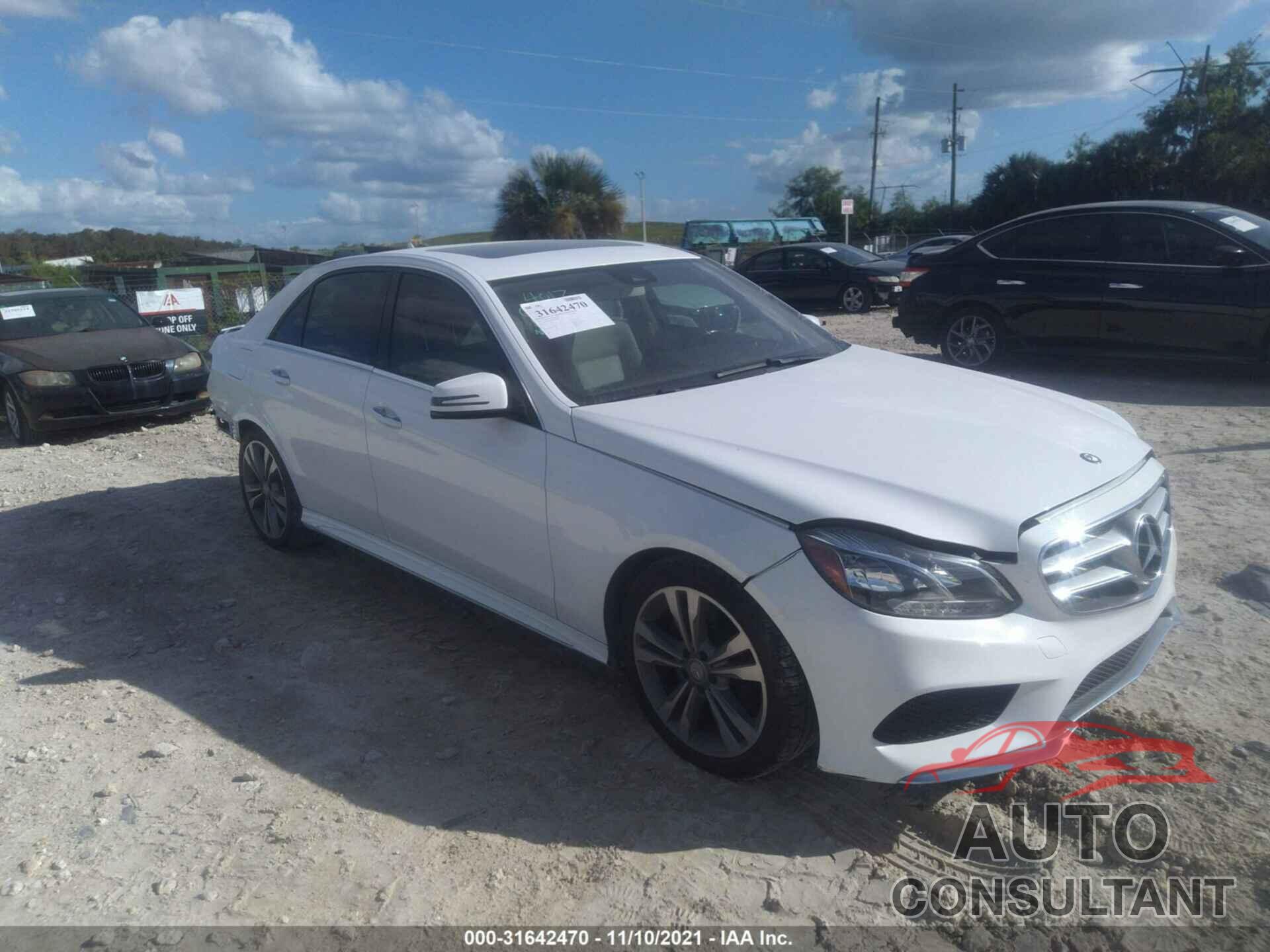 MERCEDES-BENZ E-CLASS 2016 - WDDHF5KB8GB269882