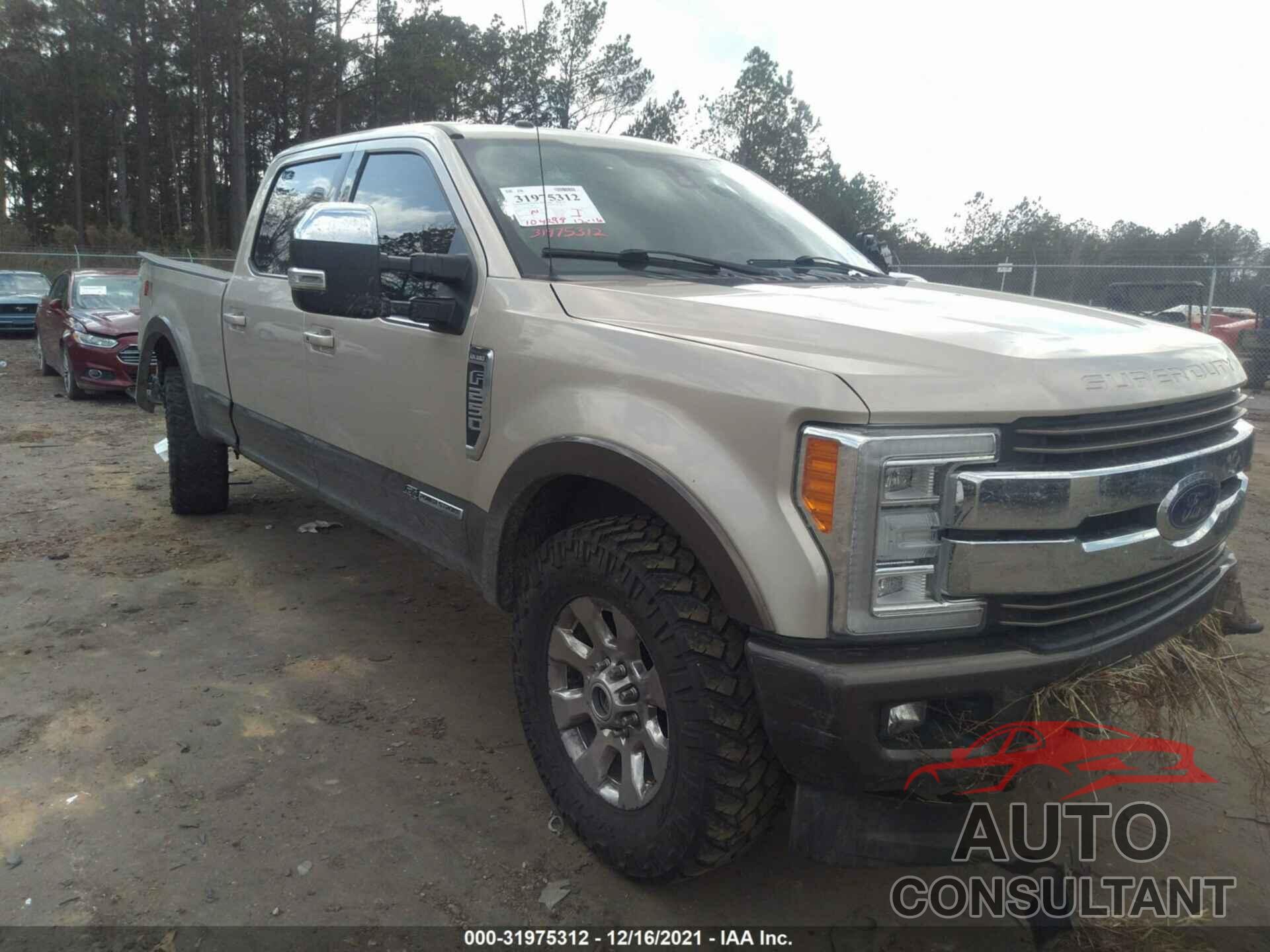 FORD SUPER DUTY F-250 SRW 2017 - 1FT7W2BT4HEB67833