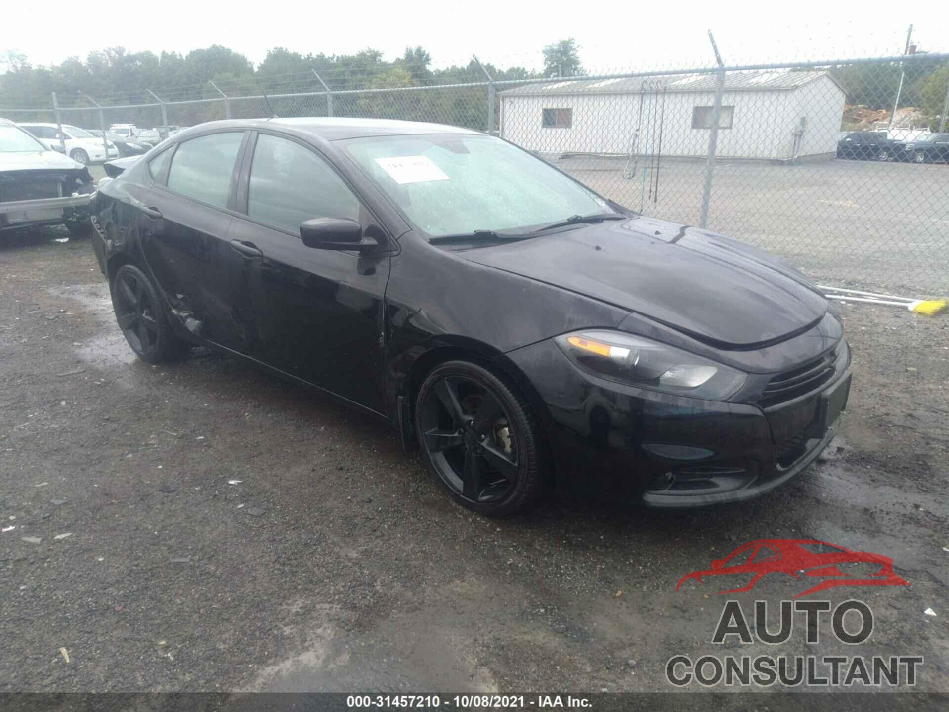 DODGE DART 2016 - 1C3CDFBBXGD585194