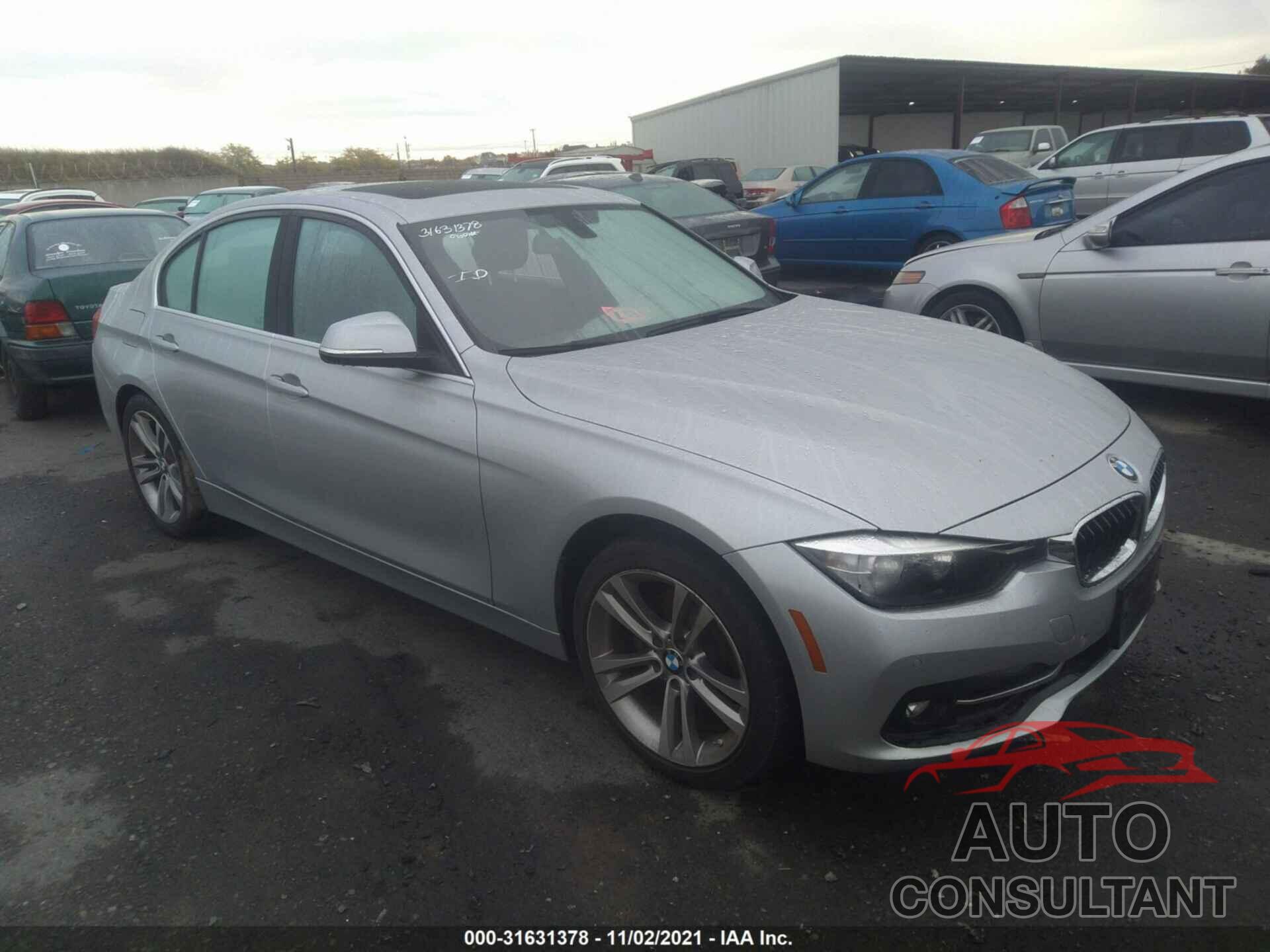 BMW 3 SERIES 2017 - WBA8B9C31HK885636