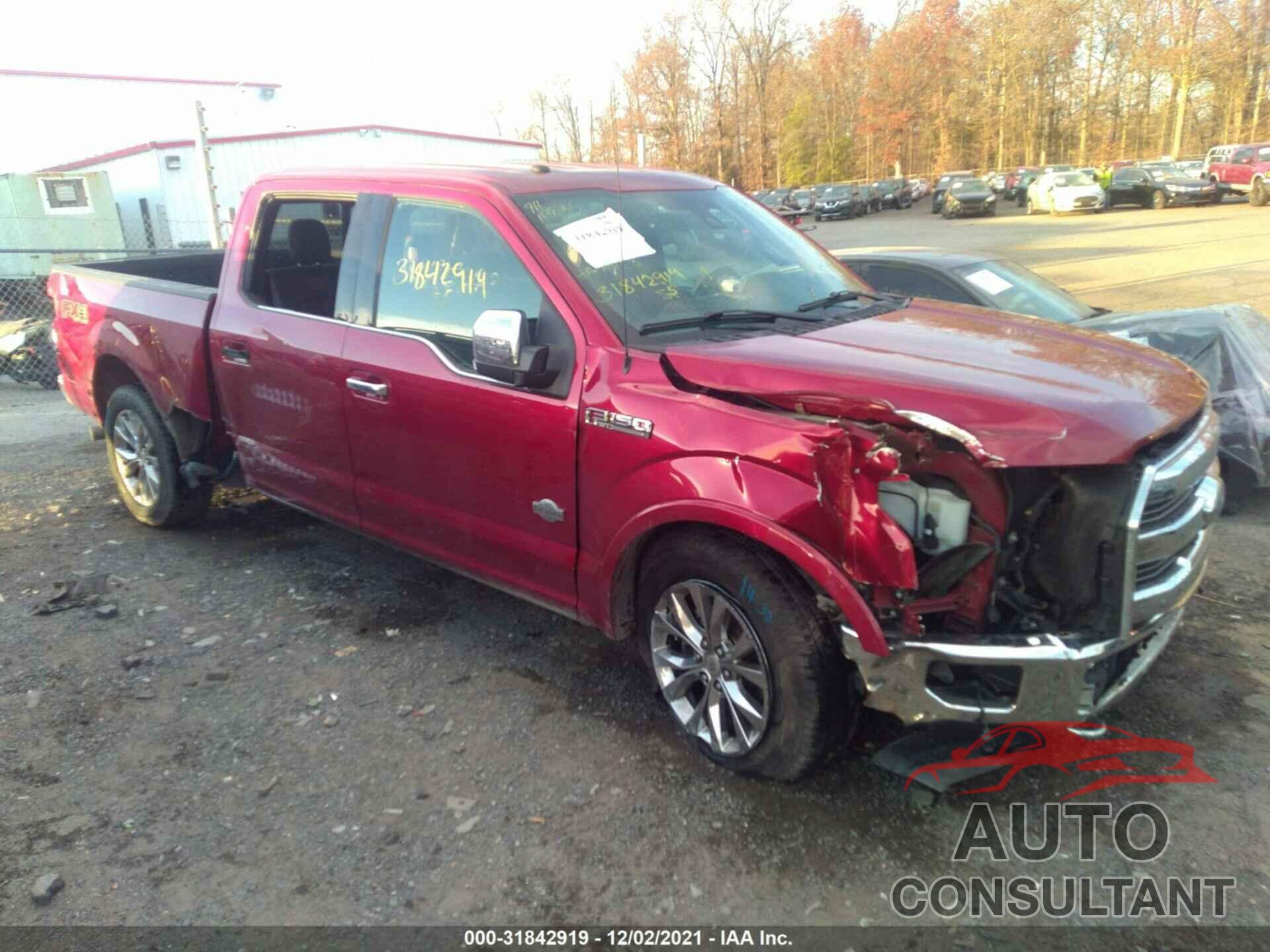 FORD F-150 2017 - 1FTFW1EF7HFA48468