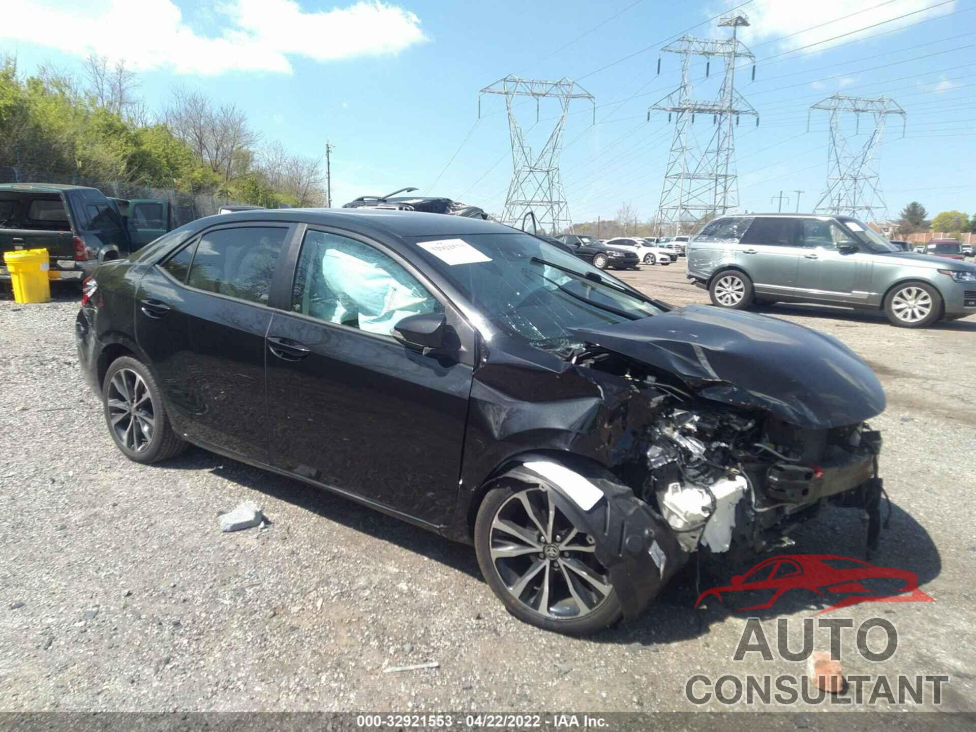 TOYOTA COROLLA 2017 - 2T1BURHE0HC753286