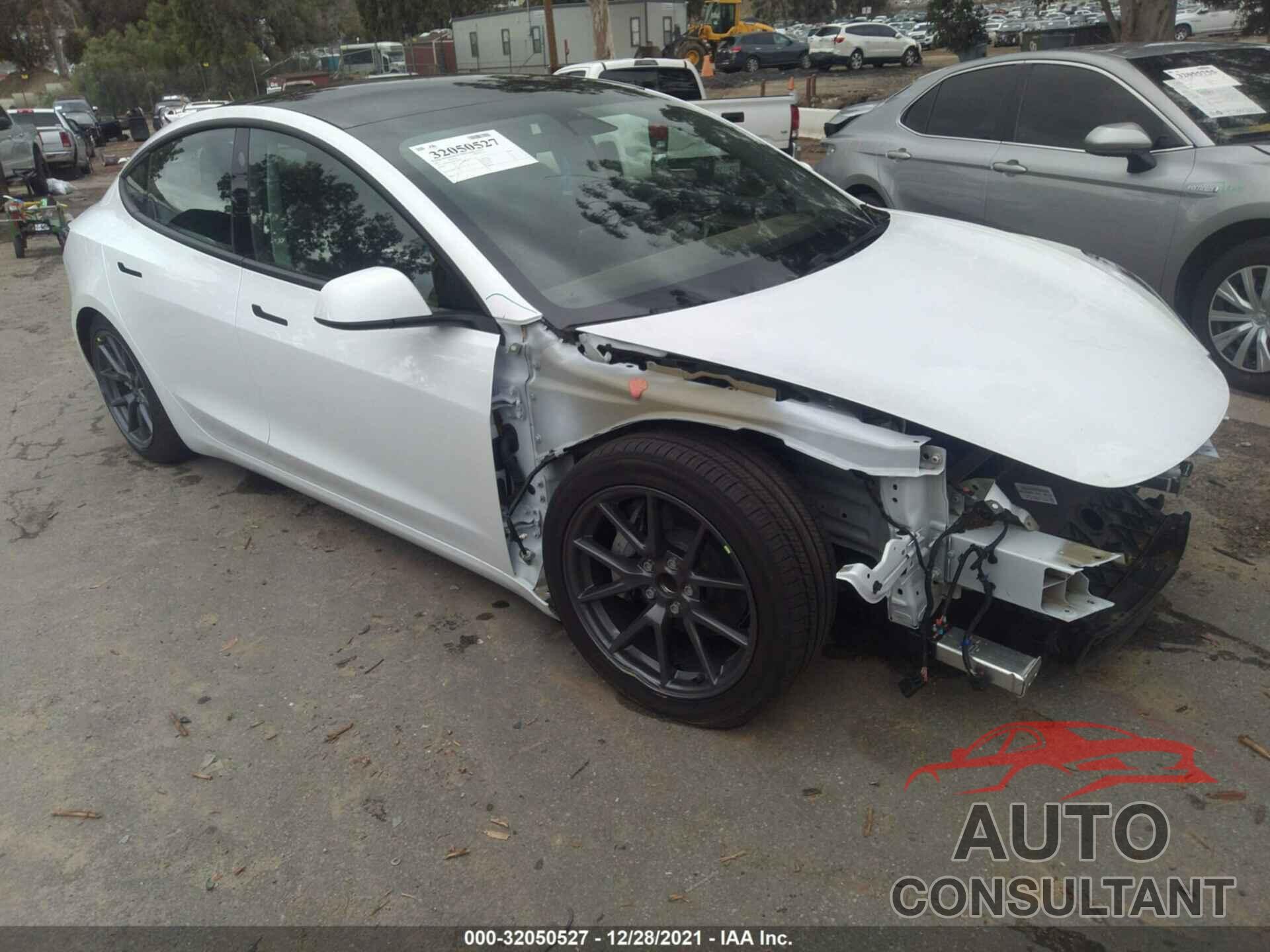 TESLA MODEL 3 2021 - 5YJ3E1EA2MF016102