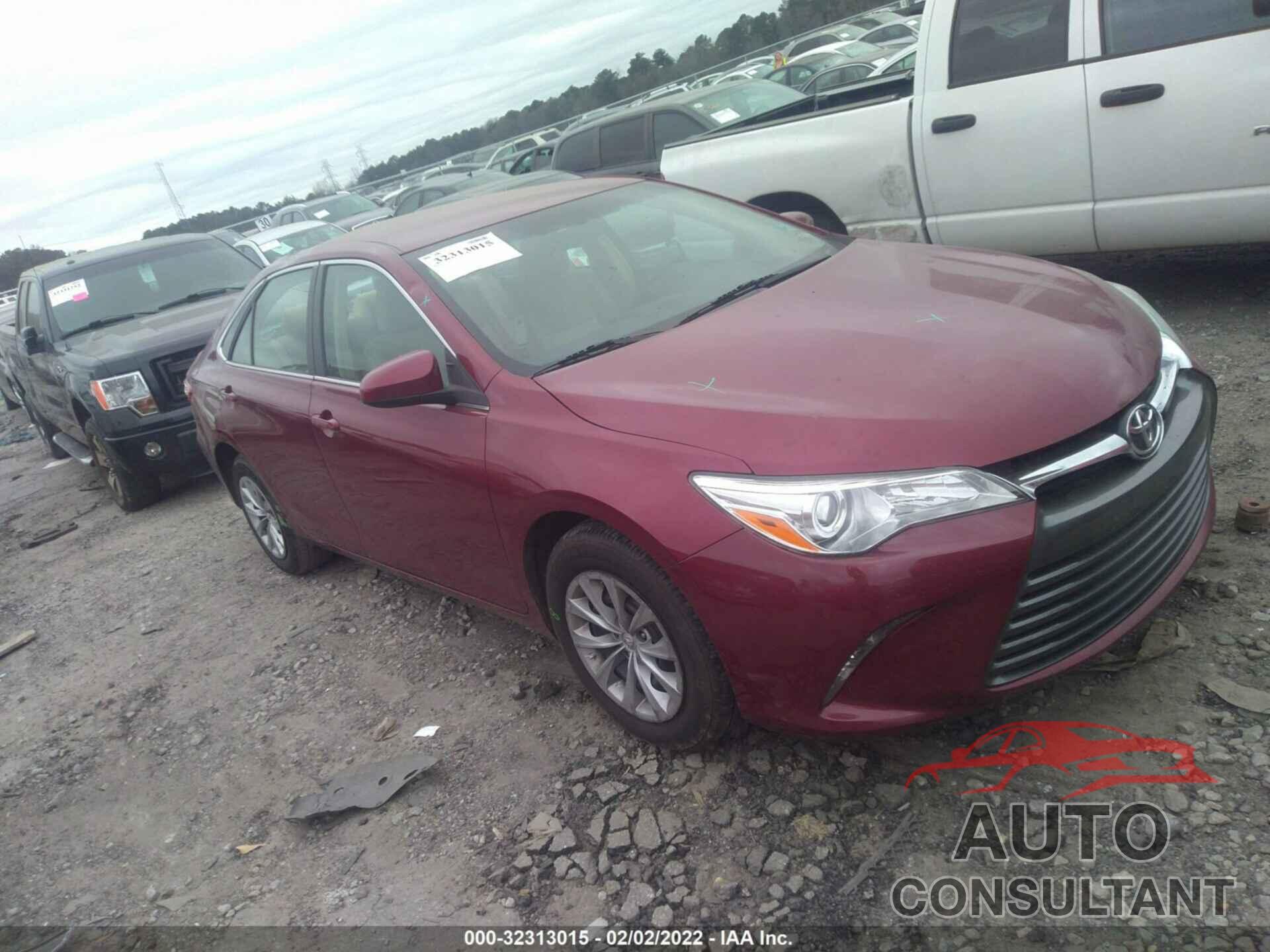 TOYOTA CAMRY 2016 - 4T1BF1FK7GU501813