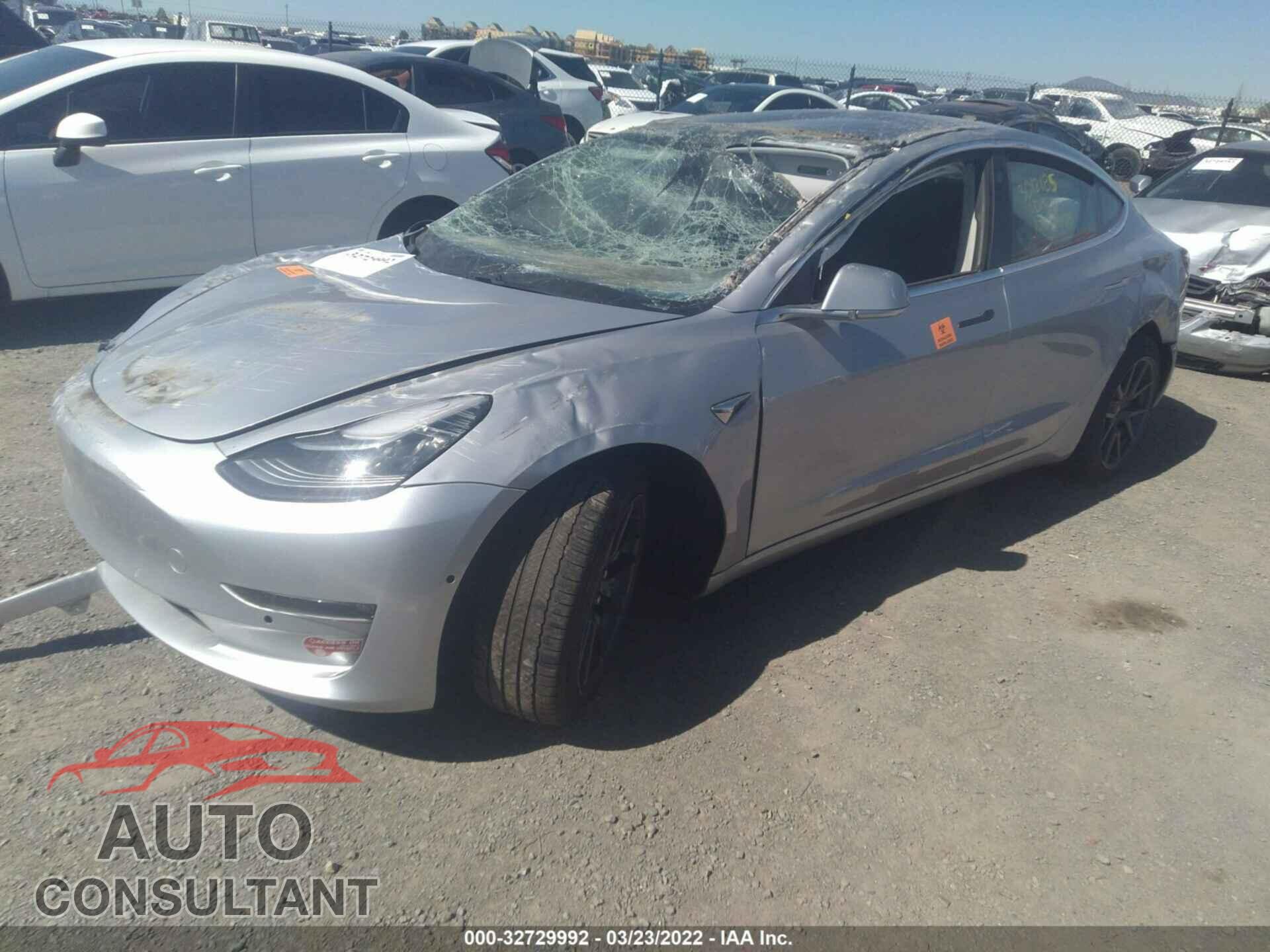 TESLA MODEL 3 2018 - 5YJ3E1EB9JF114595