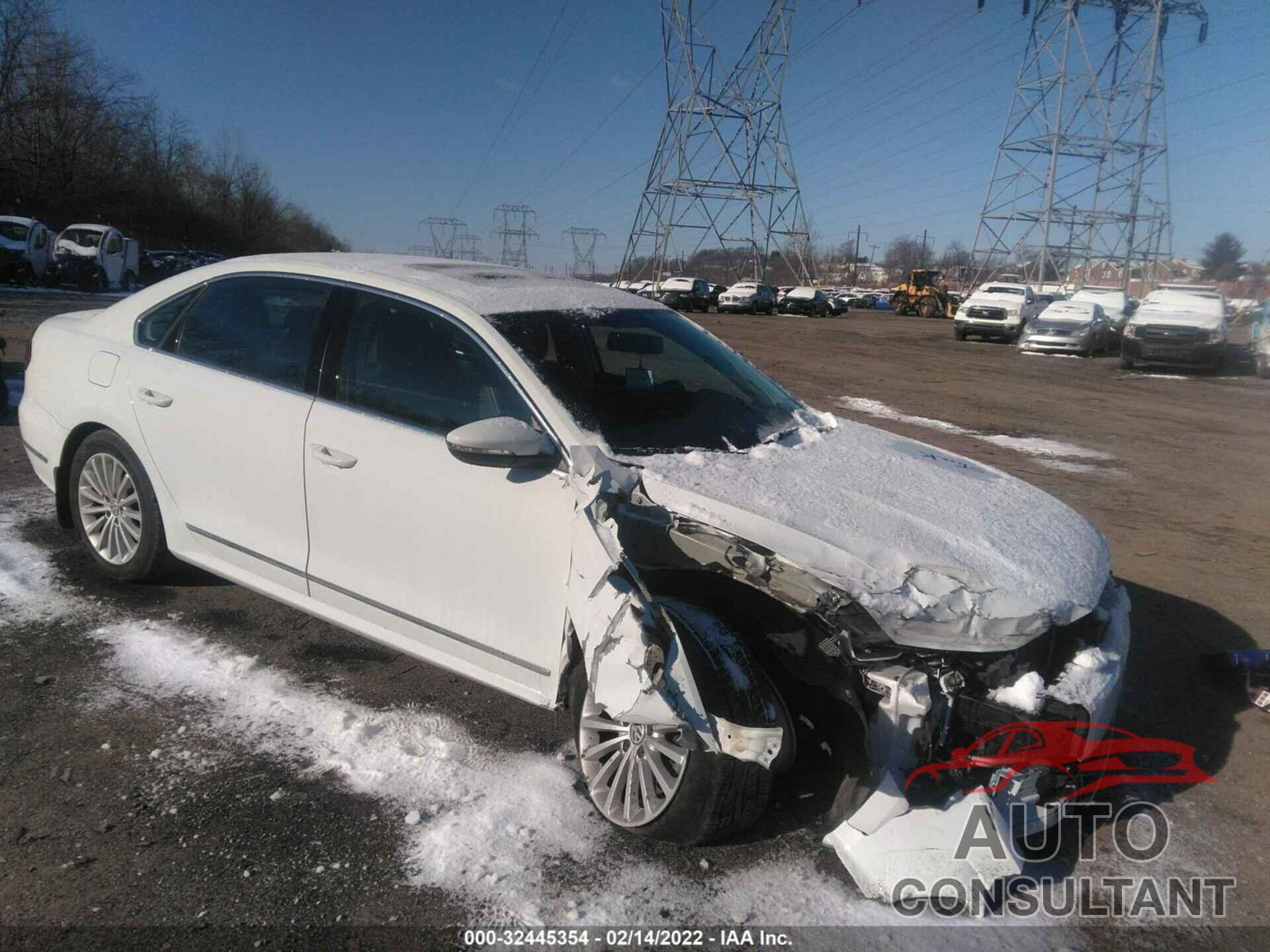 VOLKSWAGEN PASSAT 2016 - 1VWBT7A30GC041056