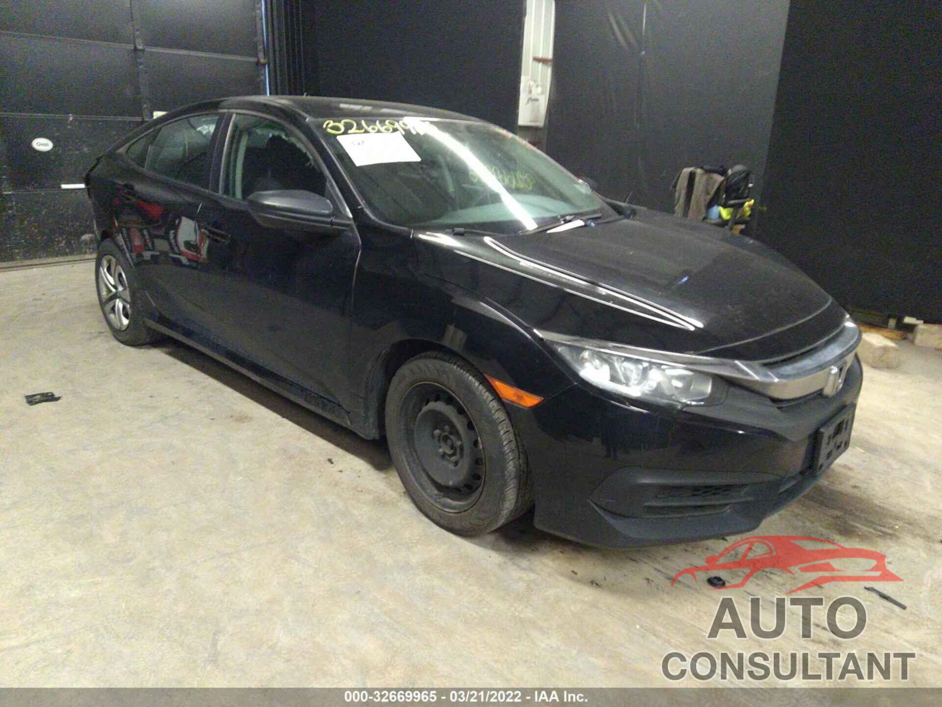 HONDA CIVIC SEDAN 2016 - 19XFC2F59GE238351