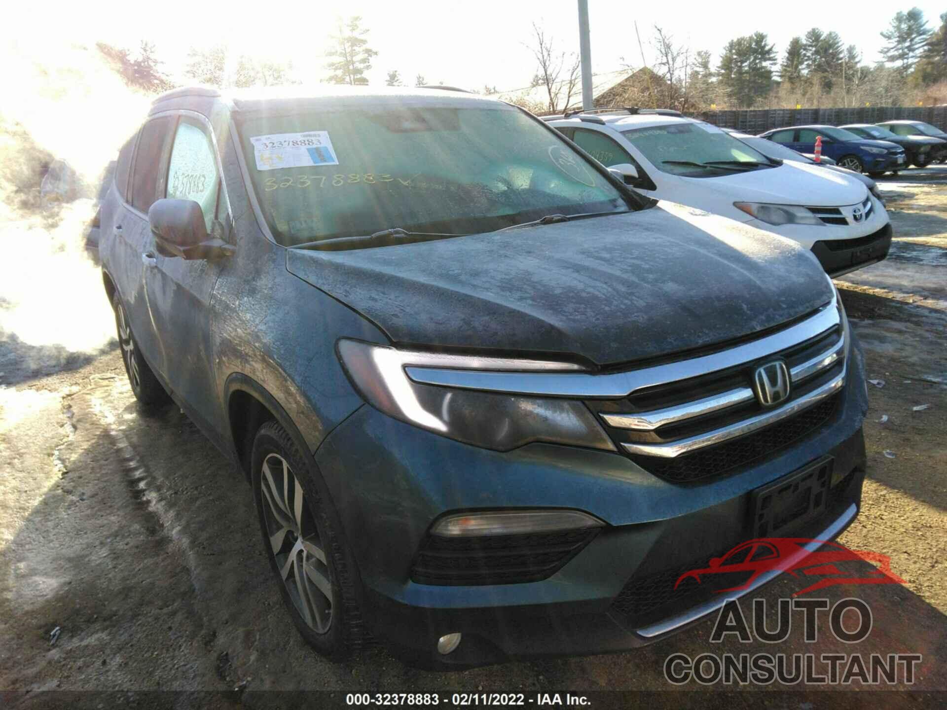 HONDA PILOT 2017 - 5FNYF6H96HB079999
